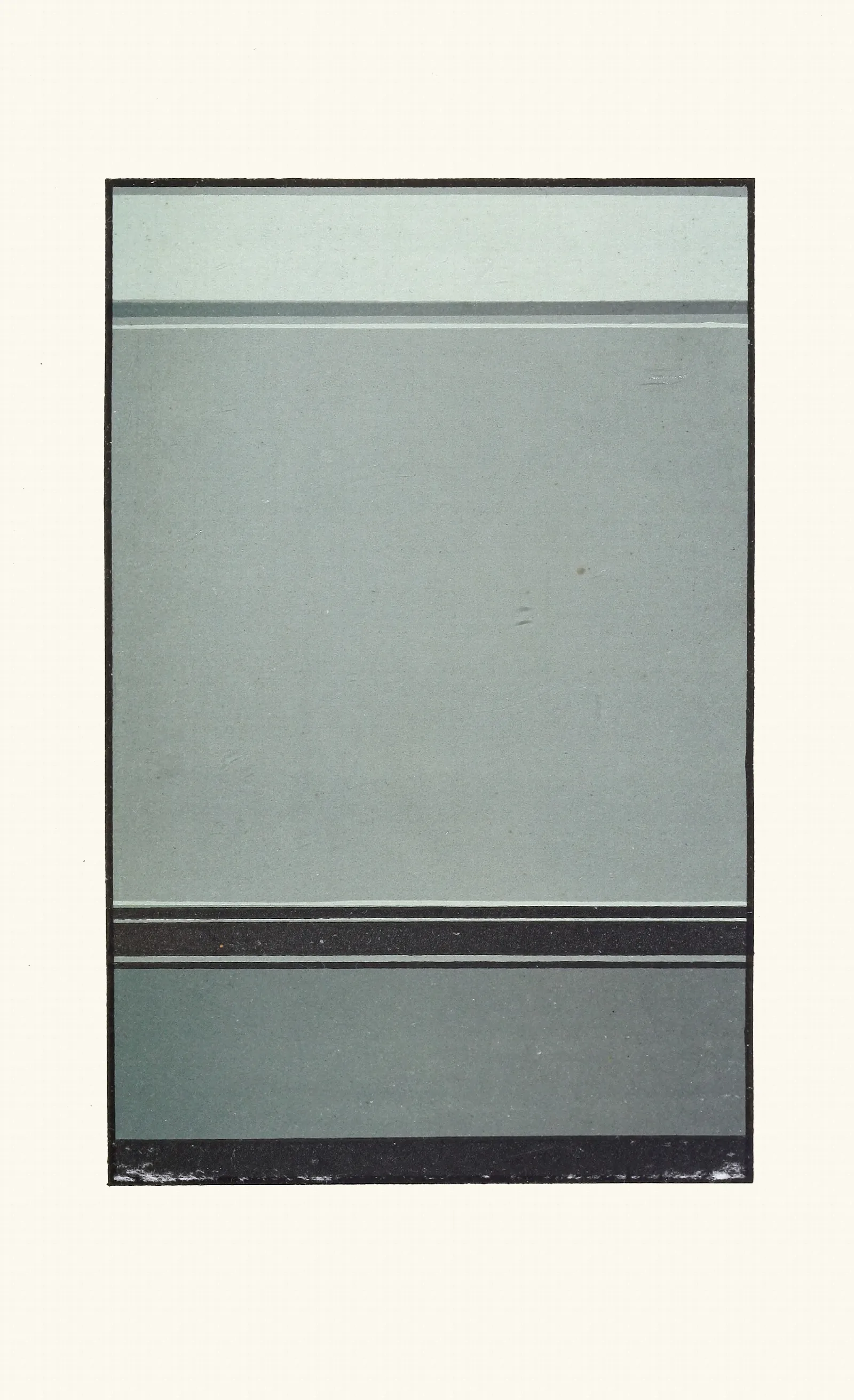 Harmony Of Analogy In Broken Blues Wall Art by James Ward - Canvas Print