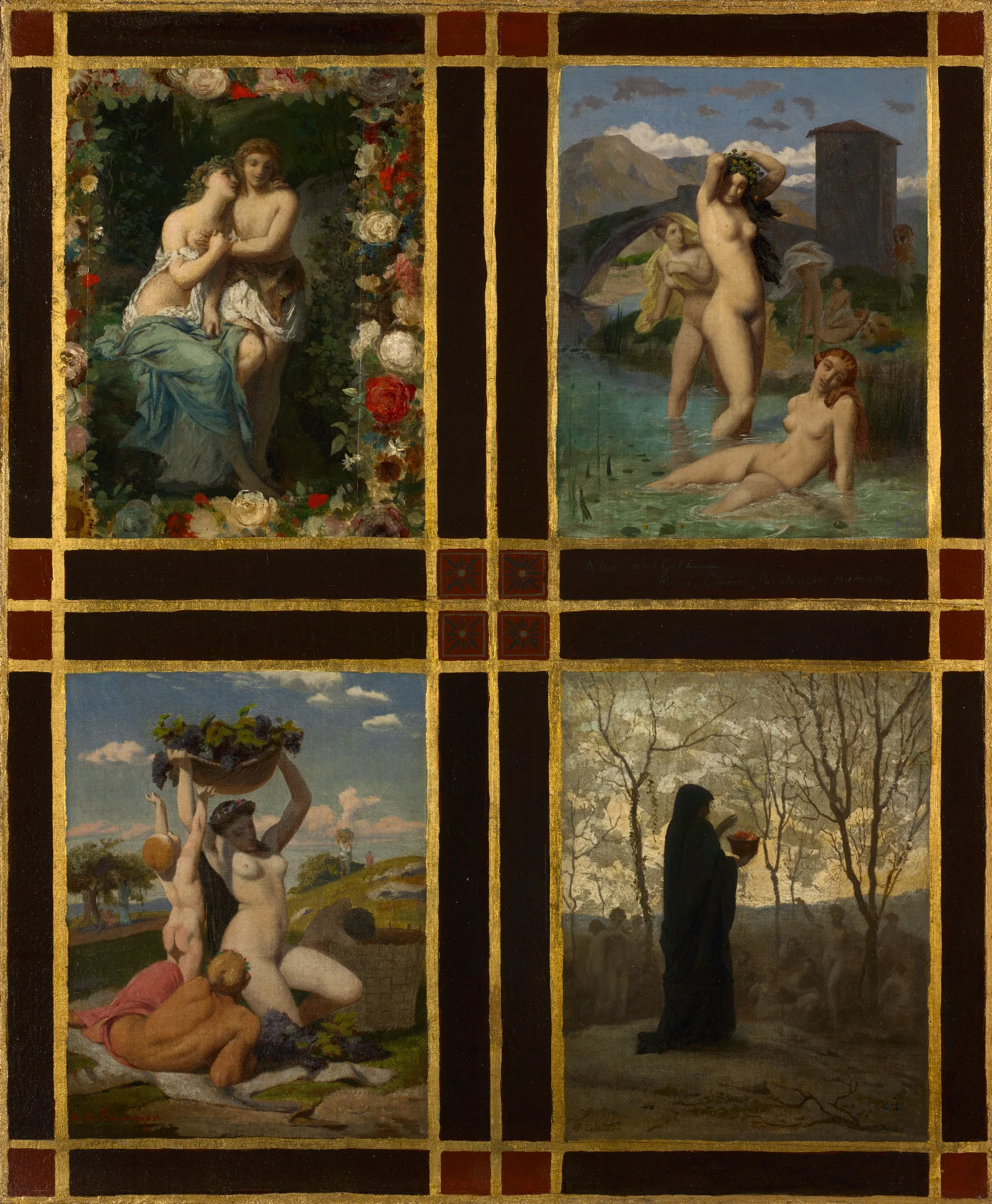 The Four Seasons 6 Wall Art by Jean-Léon Gérôme - Canvas Print