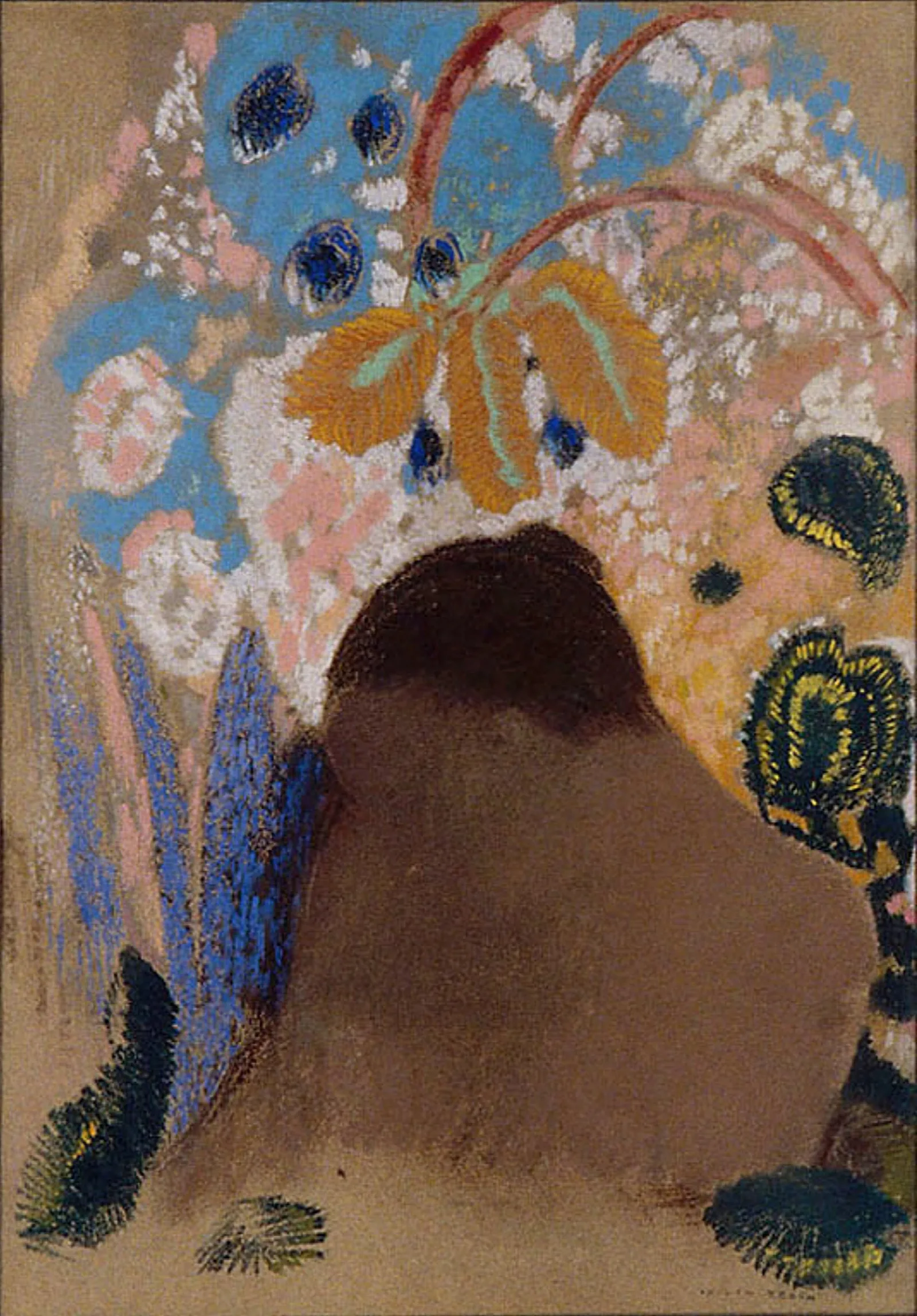 Ophelia Wall Art by Odilon Redon - Canvas Print