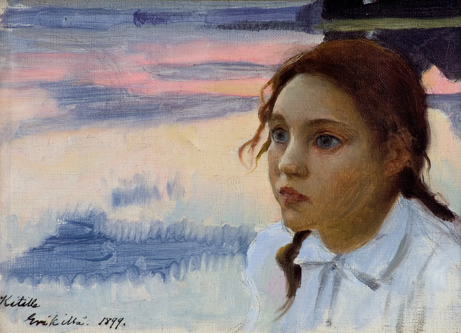 Nelma Wall Art by Eero Järnefelt - Canvas Print