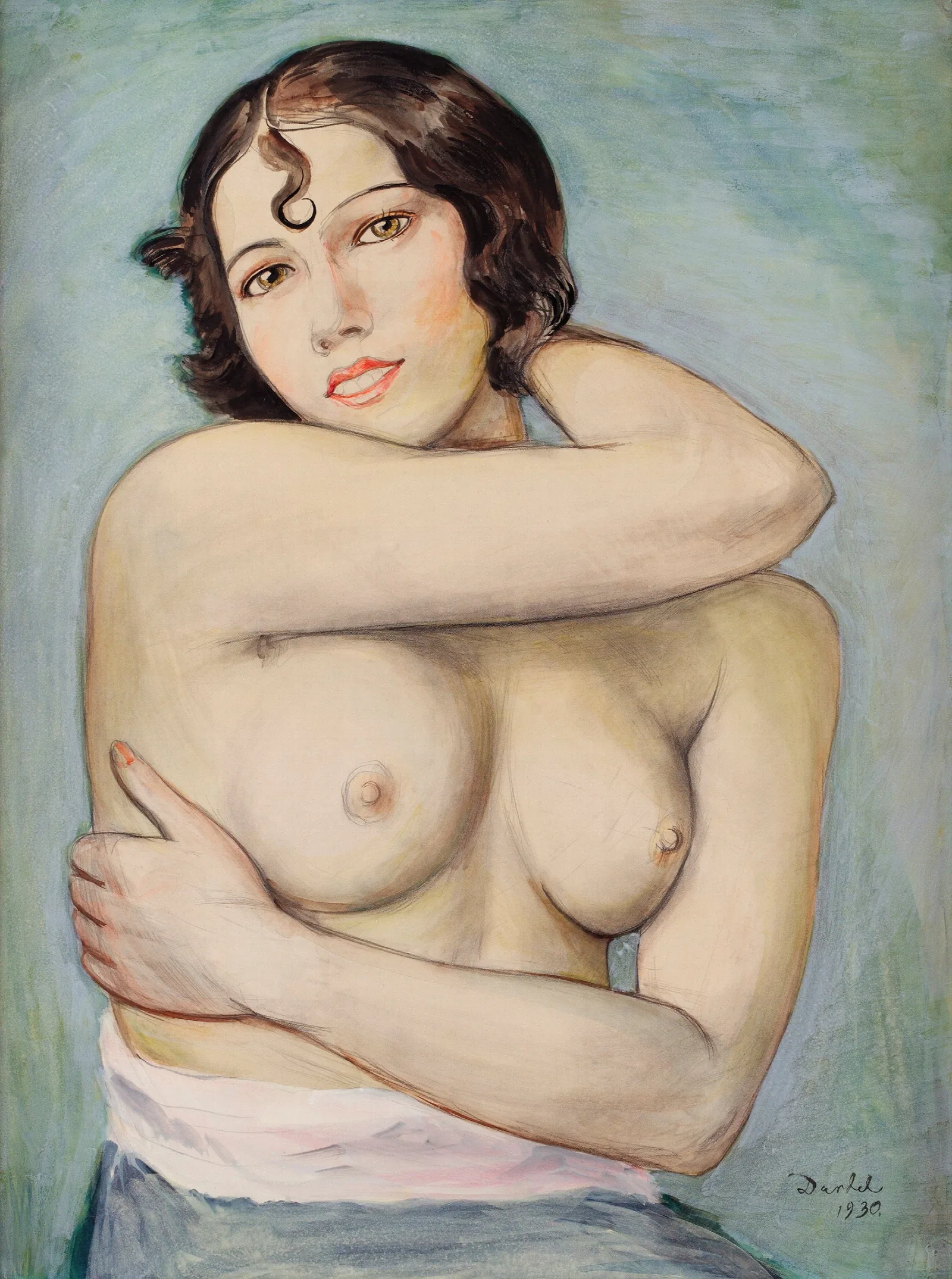 Marthe Wall Art by Nils Dardel - Canvas Print