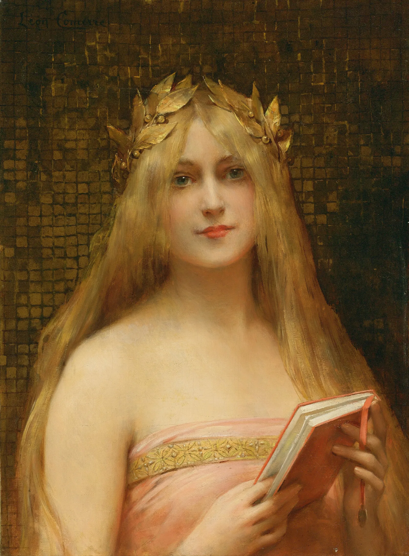 A Classical Beauty Wall Art by Léon François Comerre - Canvas Print