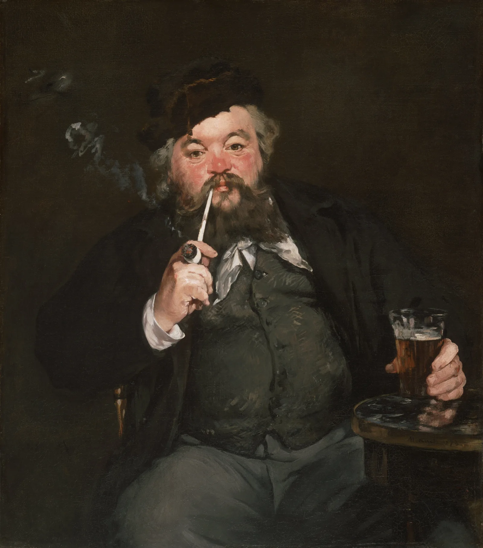 Le Bon Bock Wall Art by Édouard Manet - Canvas Print