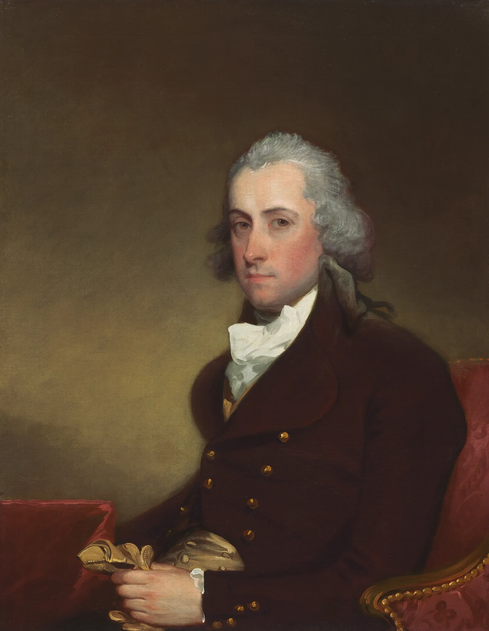 Stephen Van Rensselaer Iii 2 Wall Art by Gilbert Stuart - Canvas Print