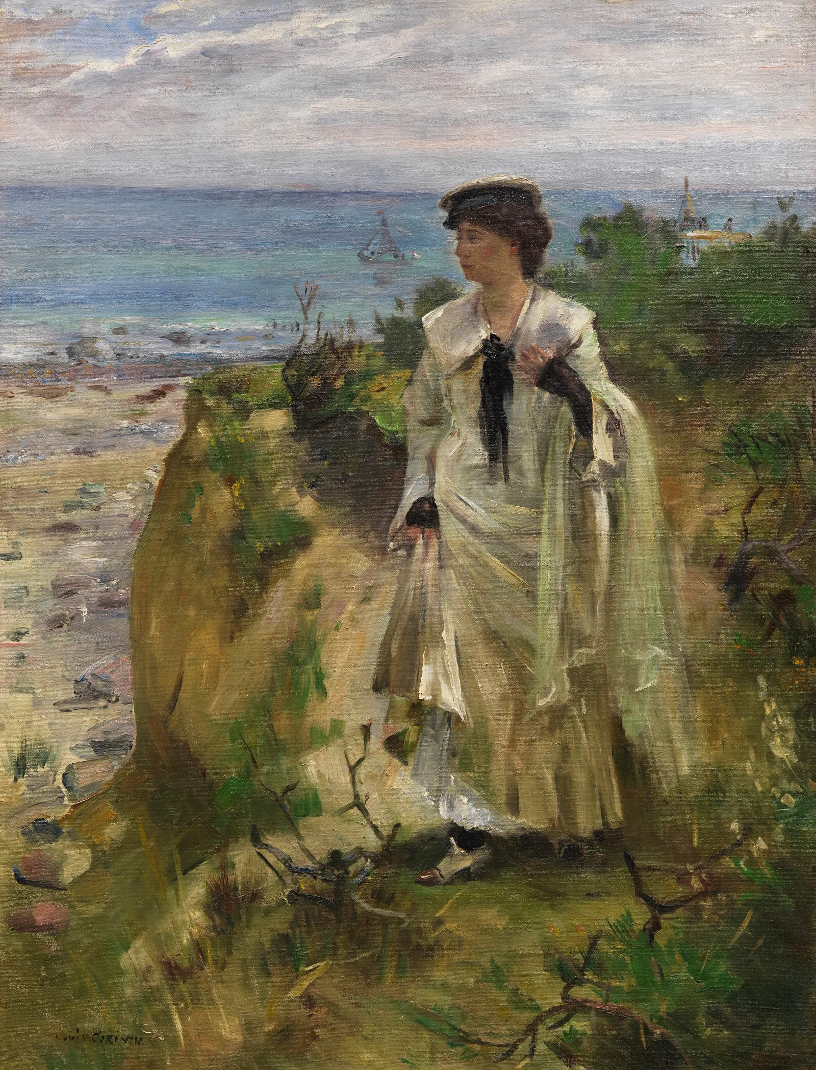 Am Ostseestrand 2 Wall Art by Lovis Corinth - Canvas Print