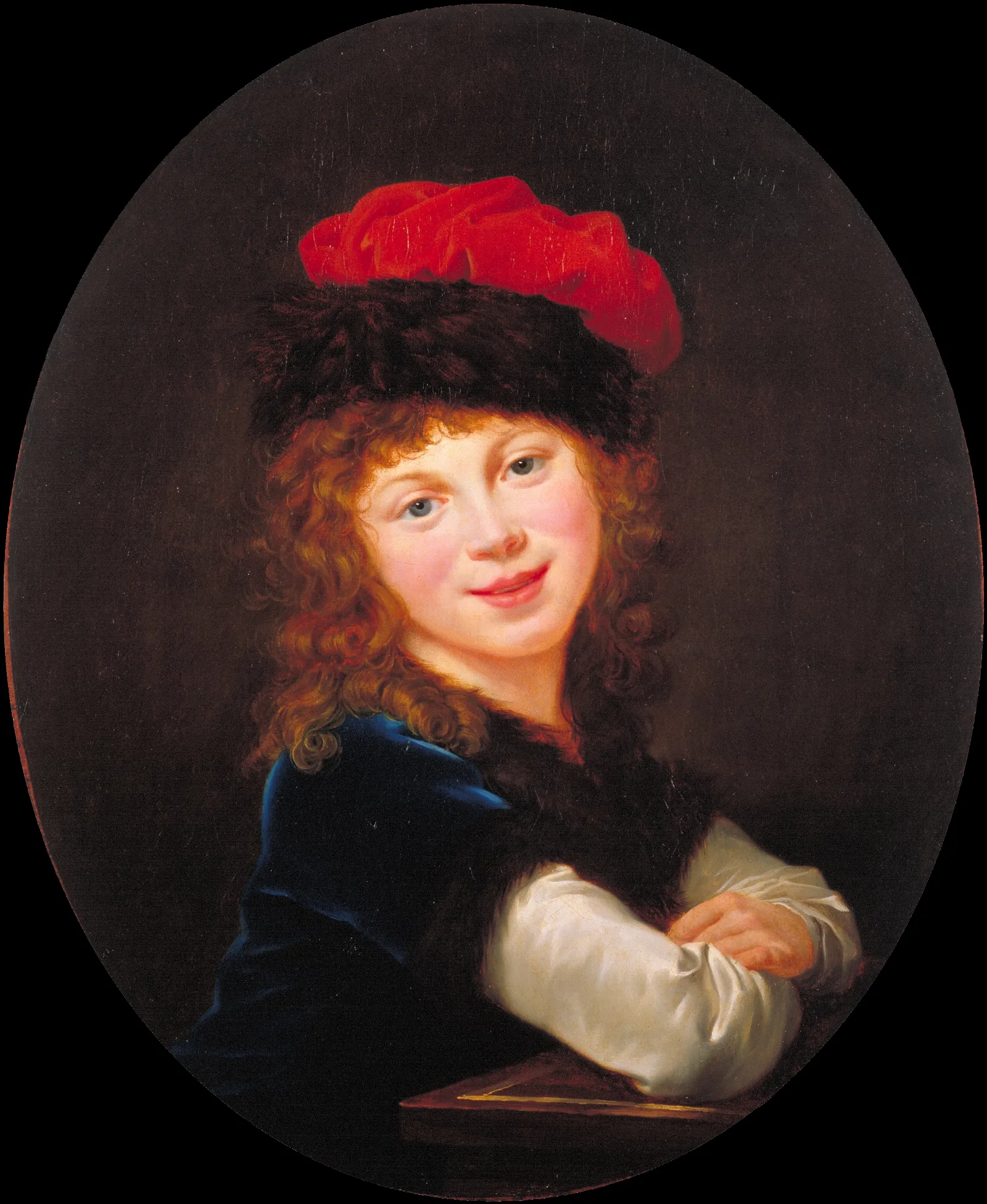 Portrait Of A Girl 9 Wall Art by Elisabeth Louise Vigée Le Brun - Canvas Print