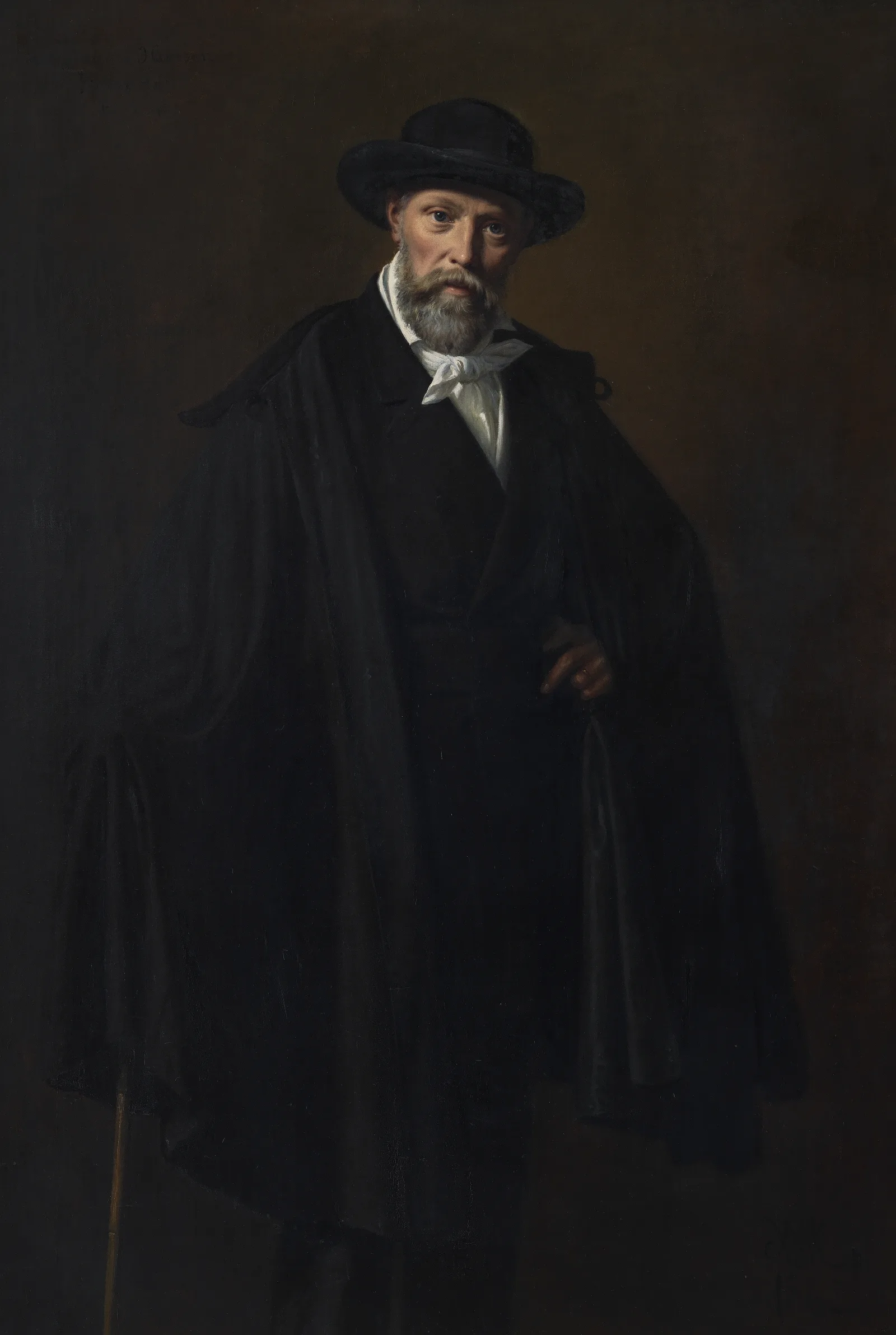 Maleren Constantin Hansen Wall Art by Wilhelm Marstrand - Canvas Print
