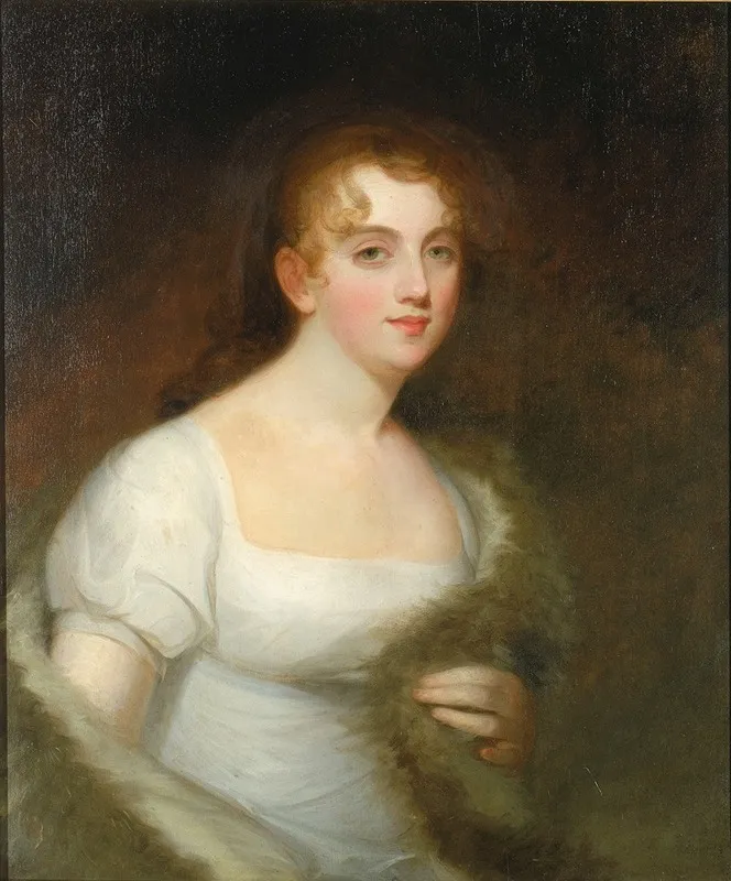 Mary Abigail Willing Coale Wall Art by Thomas Sully - Canvas Print