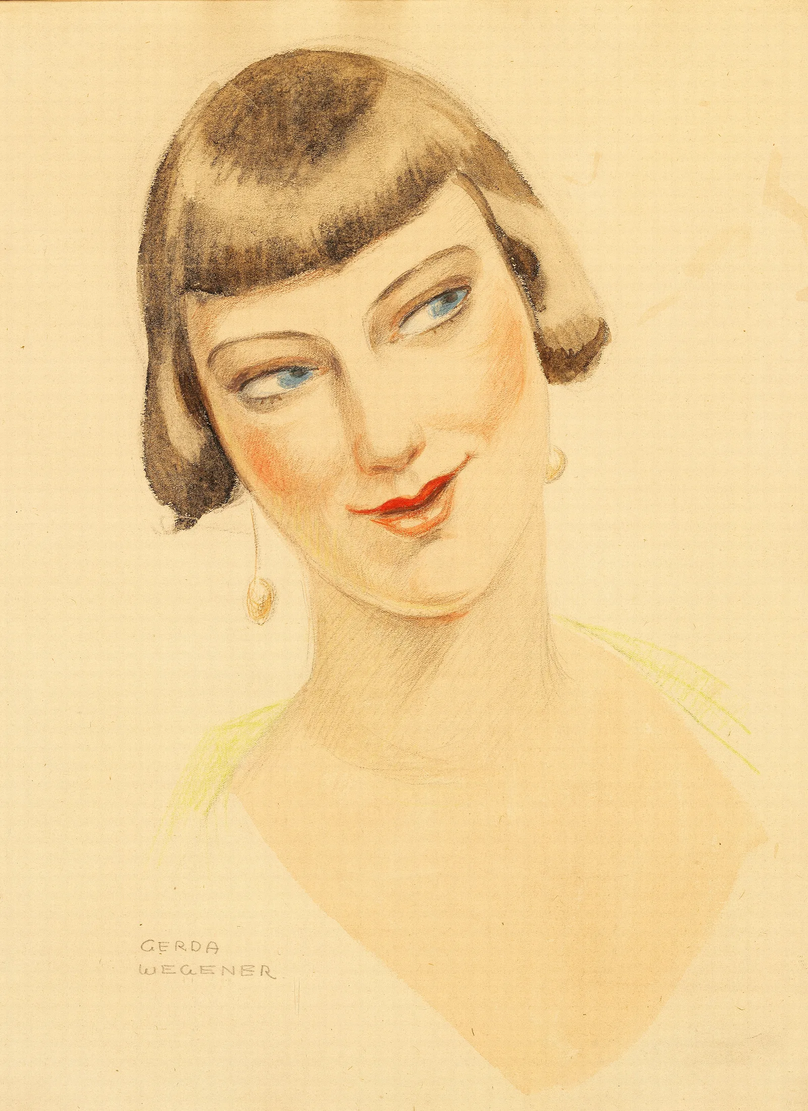 Elna Tegner Wall Art by Gerda Wegener - Canvas Print