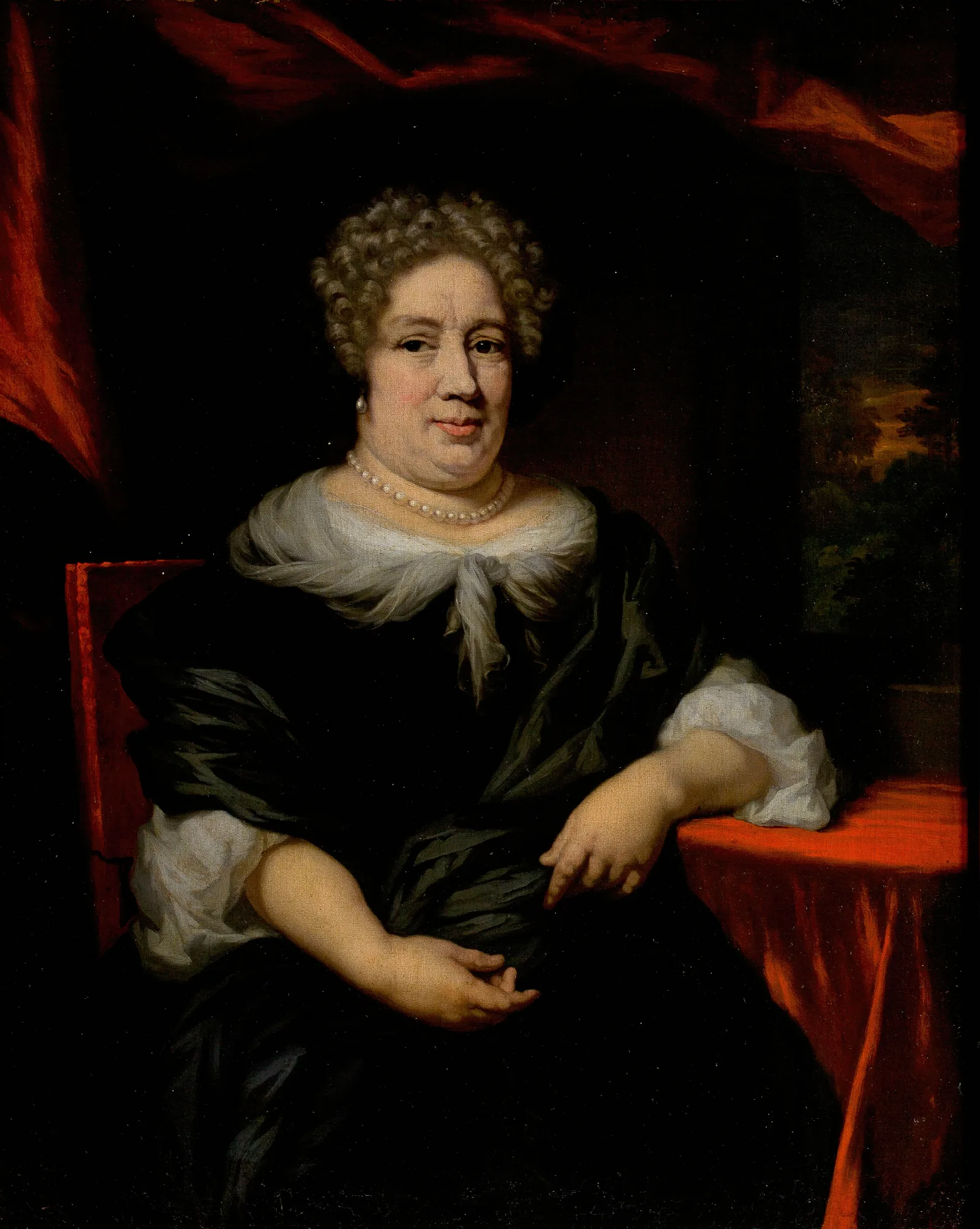 Portrait Of A Lady 224 Wall Art by Nicolaes Maes - Canvas Print