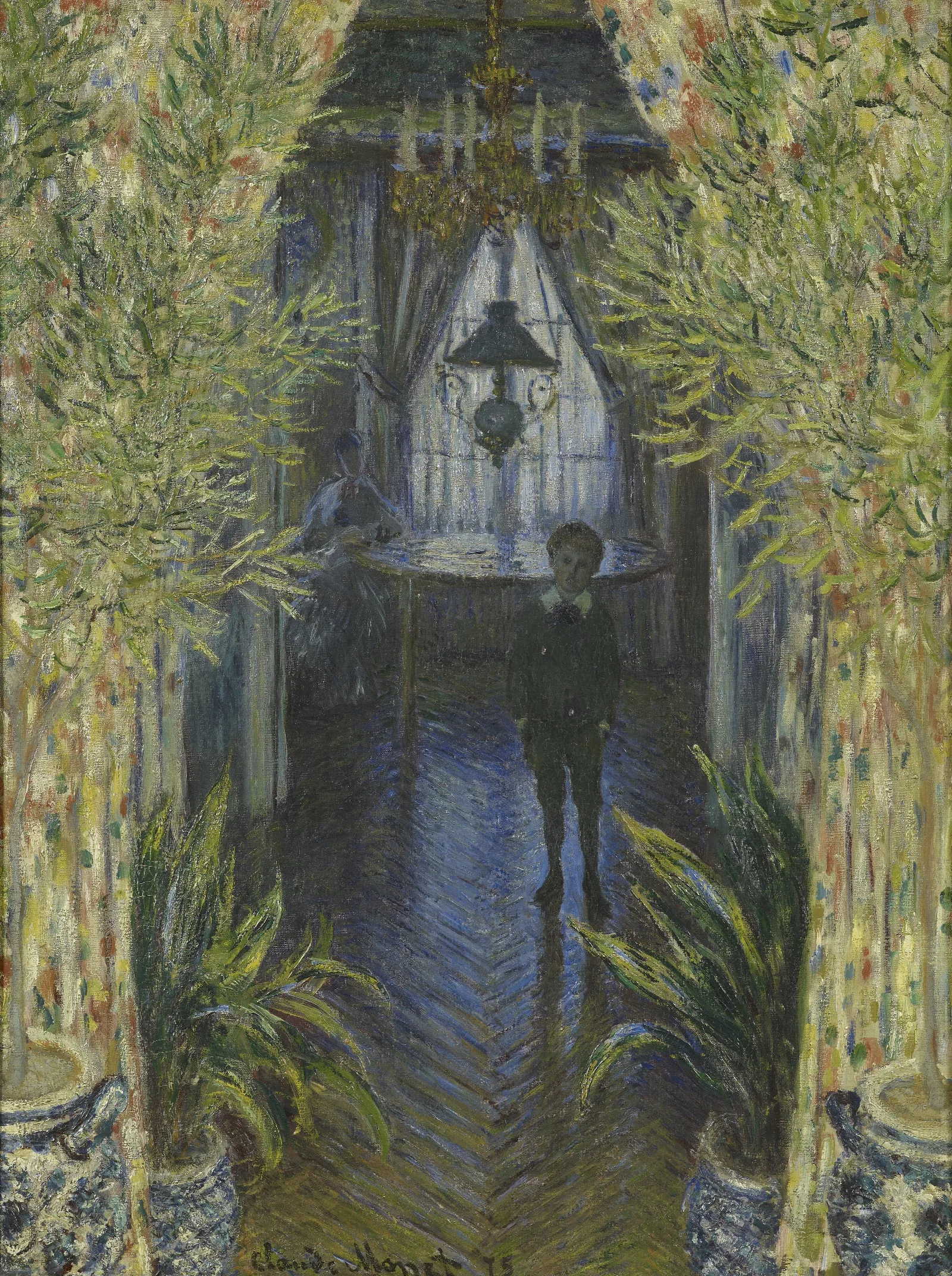 A Corner Of The Apartment Wall Art by Claude Monet - Canvas Print