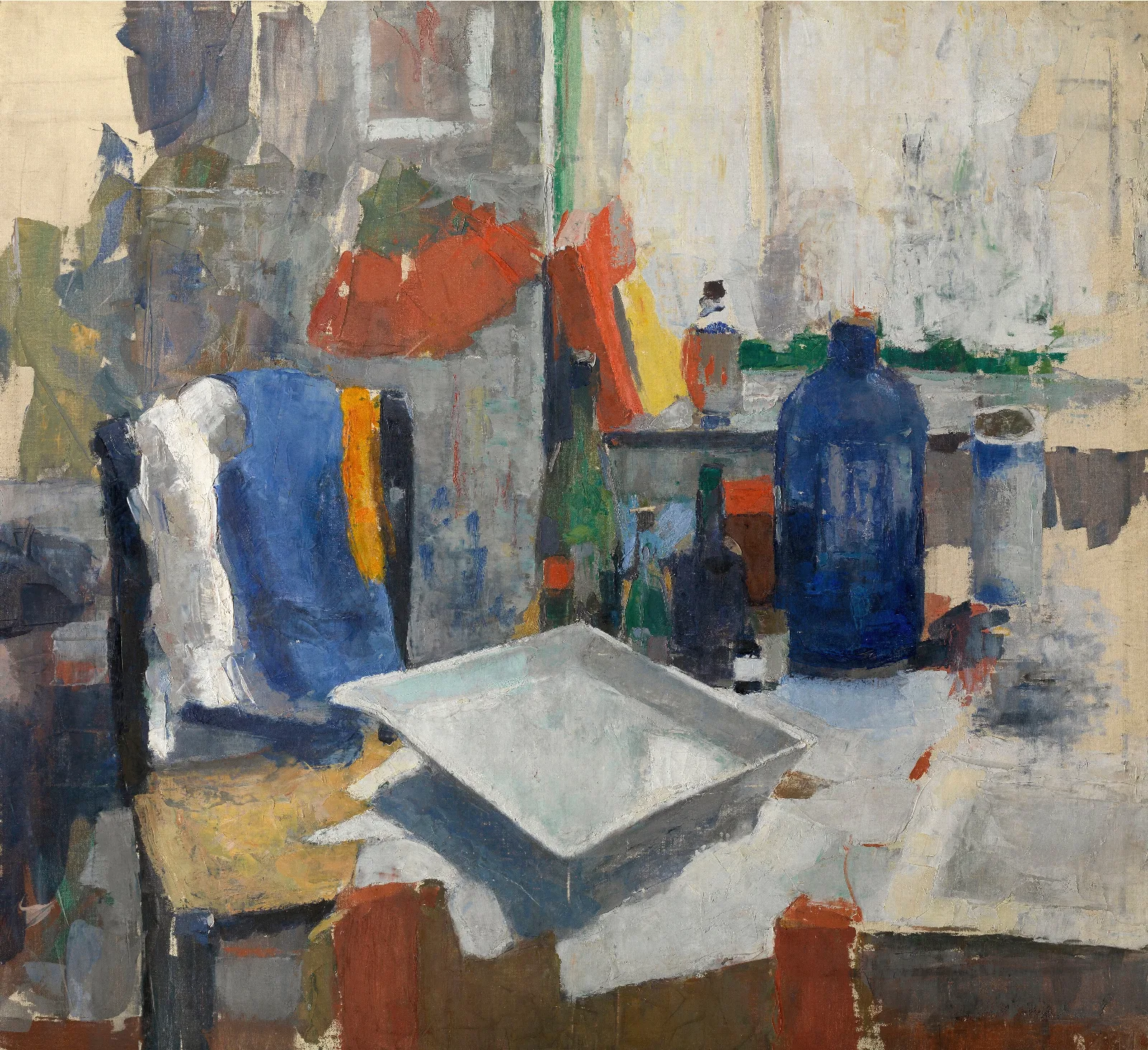 Etching Table Wall Art by Rik Wouters - Canvas Print