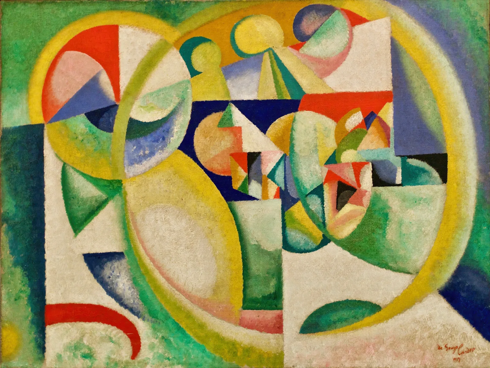 Study B Wall Art by Amadeo de Souza-Cardoso - Canvas Print
