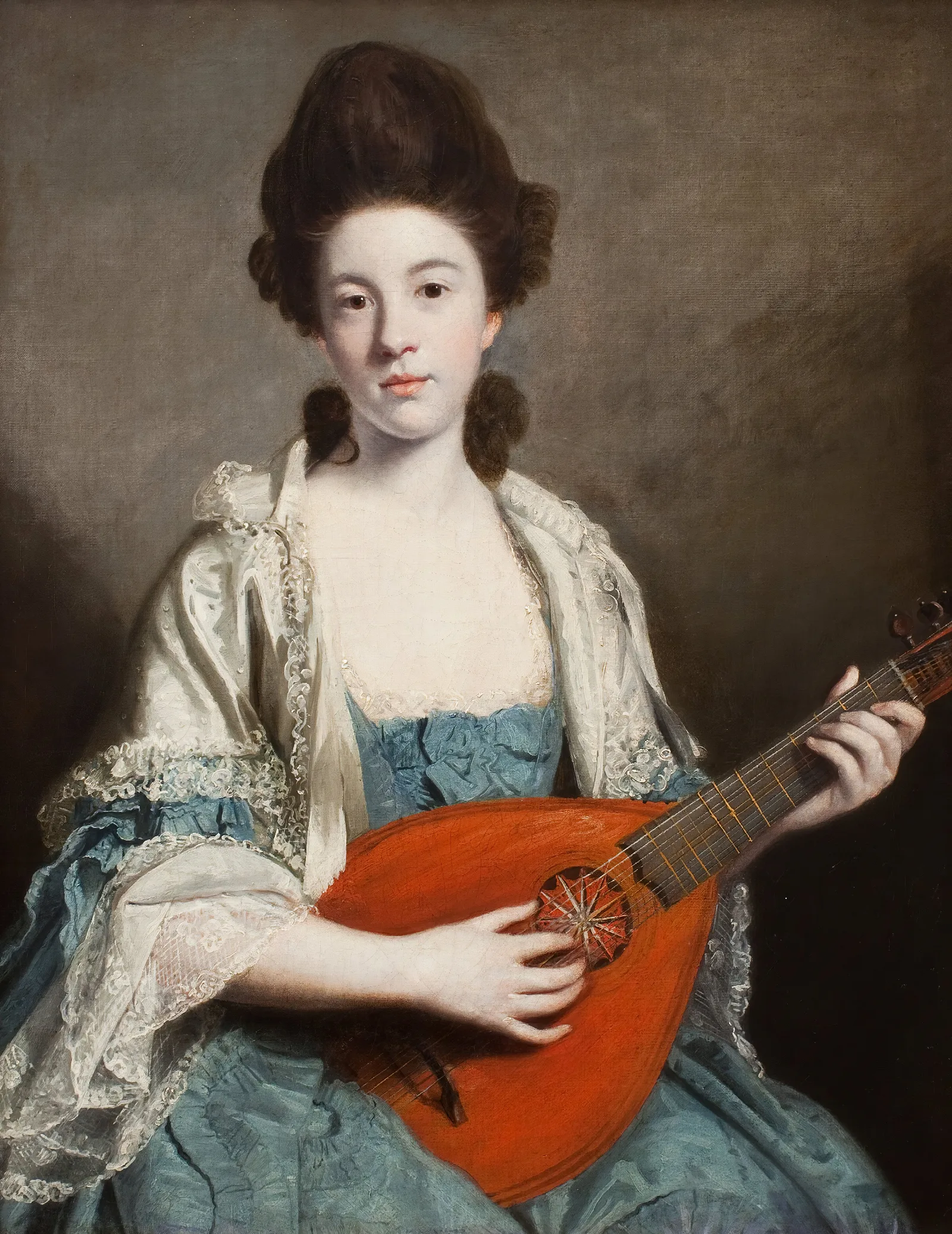 Mrs Robert Froudenee Phillis Hurrell Wall Art by Sir Joshua Reynolds - Canvas Print