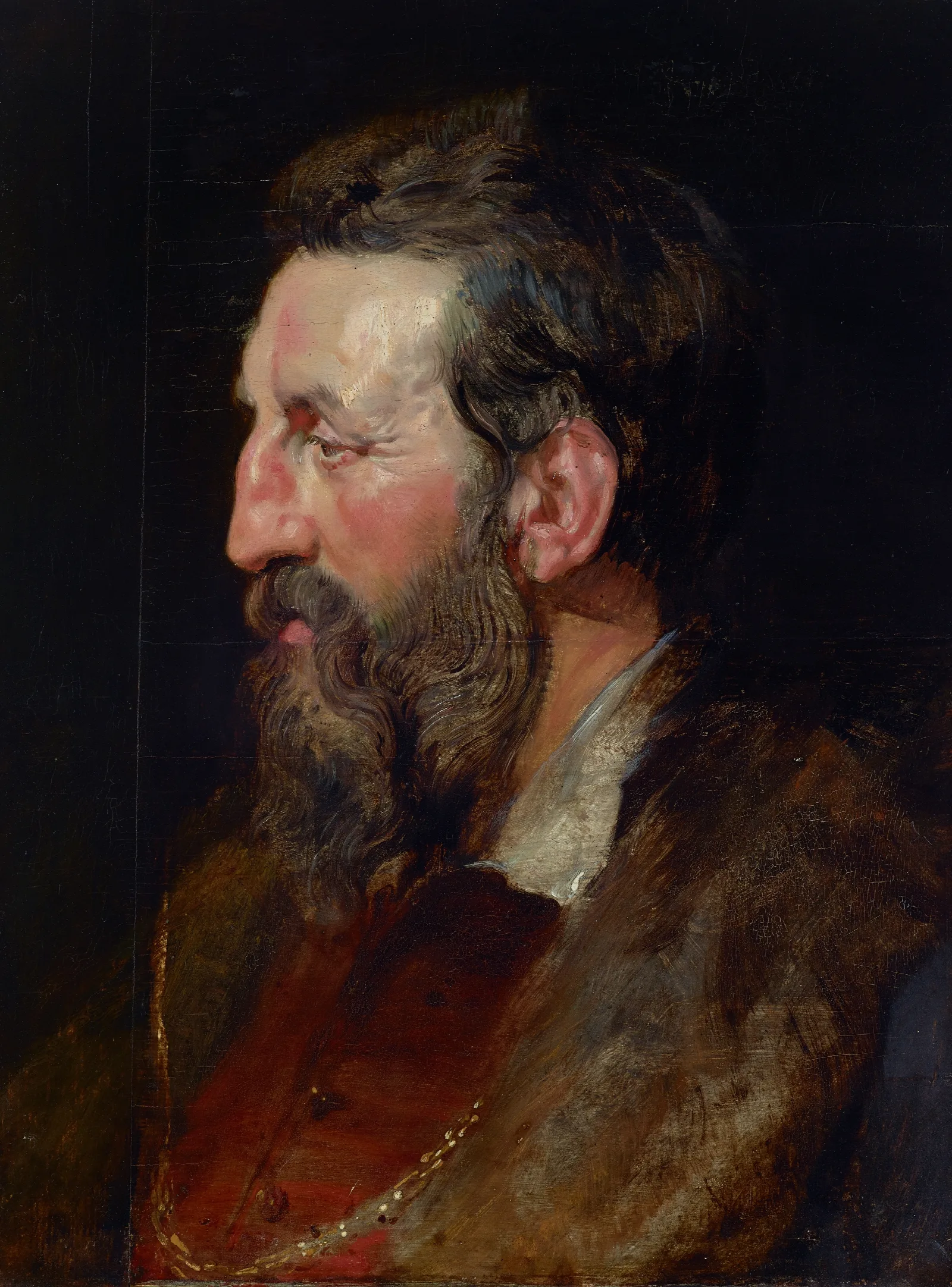 Portrait Of A Man 12 Wall Art by Peter Paul Rubens - Canvas Print