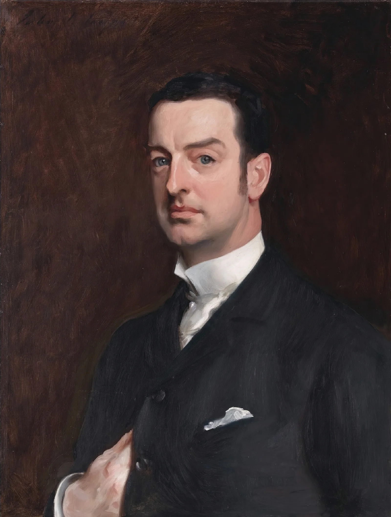 Cornelius Vanderbilt Ii Wall Art by John Singer Sargent - Canvas Print