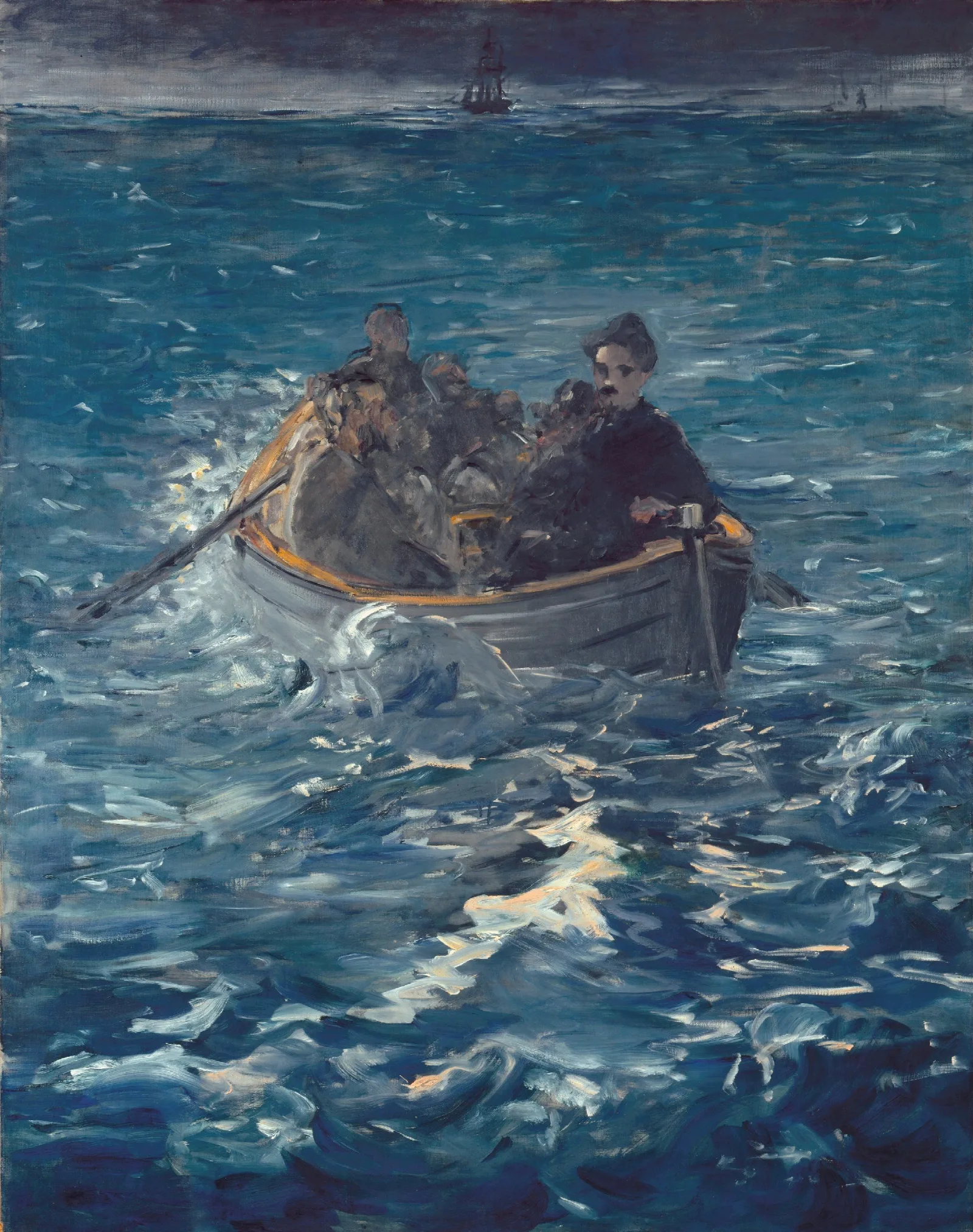 Rocheforts Escape 2 Wall Art by Édouard Manet - Canvas Print
