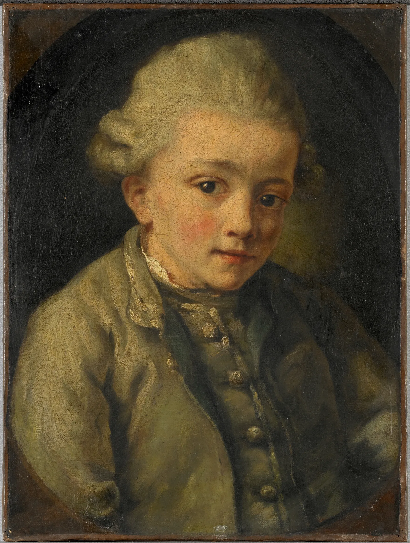 Mozart Wall Art by Jean-Baptiste Greuze - Canvas Print