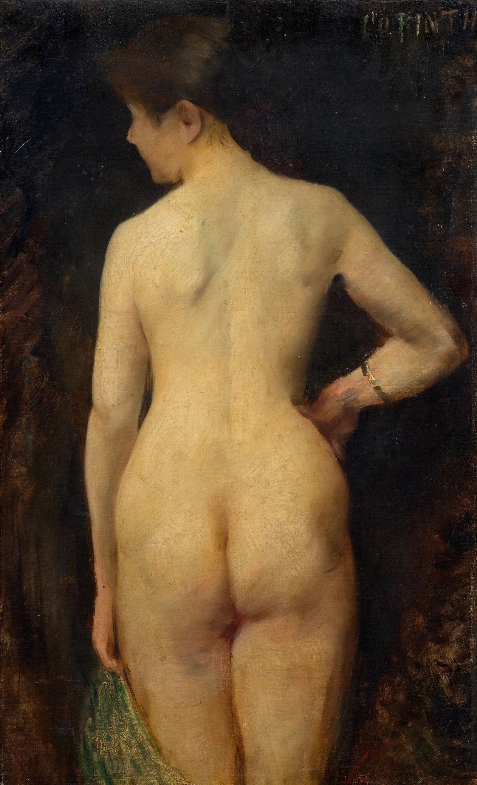 Female Nude 105 Wall Art by Lovis Corinth - Canvas Print
