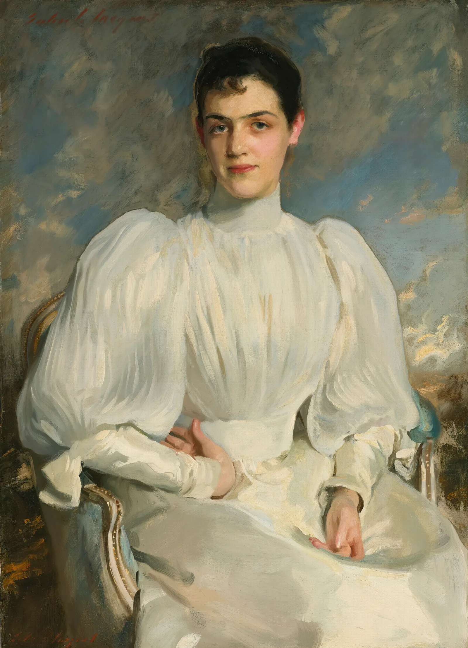 Elsie Wagg Wall Art by John Singer Sargent - Canvas Print