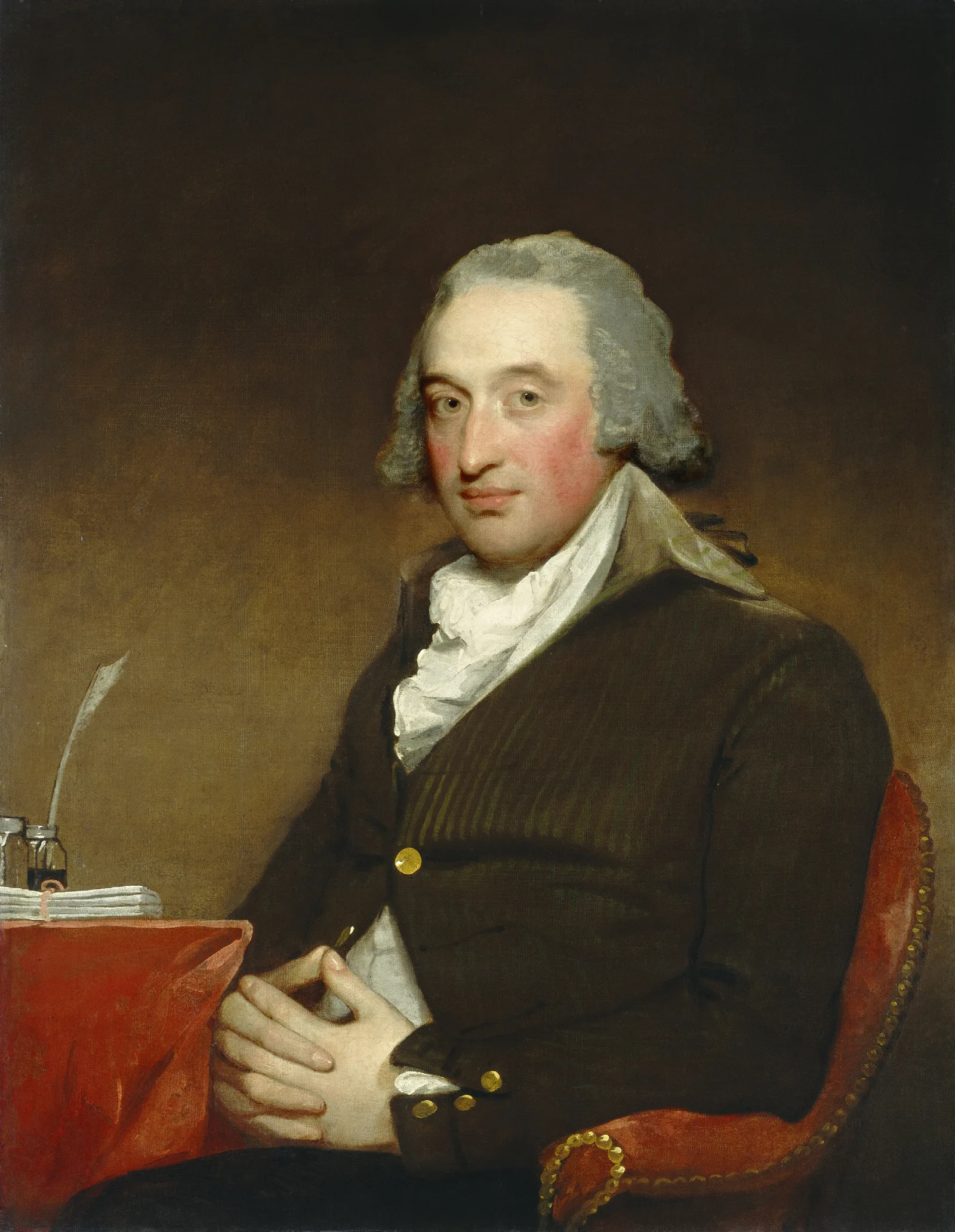 George Pollock Wall Art by Gilbert Stuart - Canvas Print