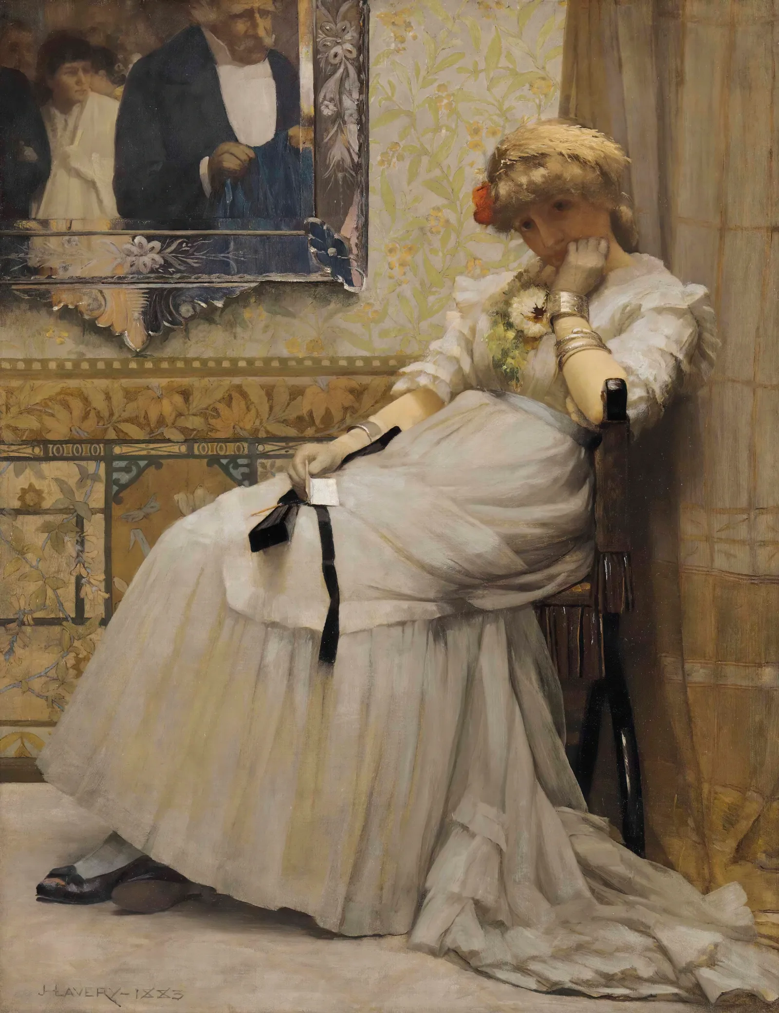 After The Dance Wall Art by Sir John Lavery - Canvas Print