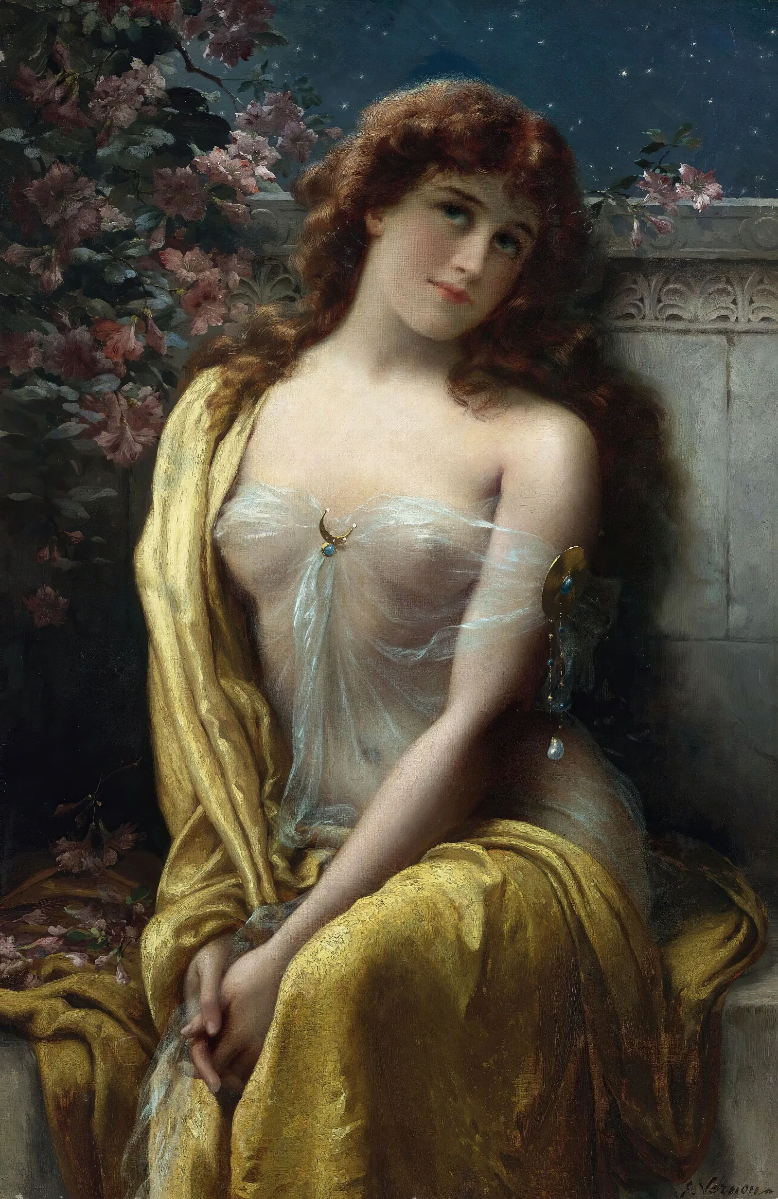 Starlight Wall Art by Emile Vernon - Canvas Print