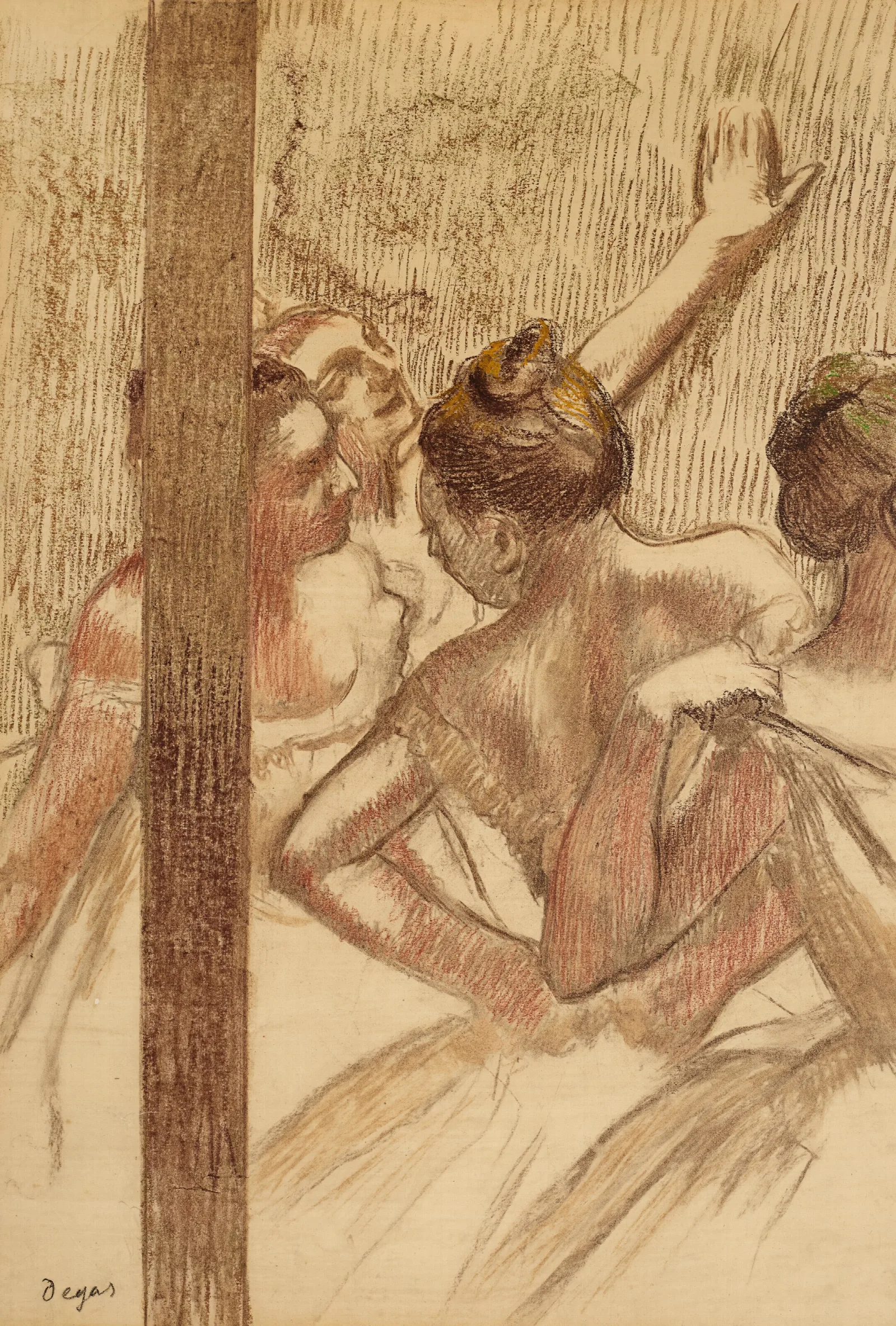 Danseuses Wall Art by Edgar Degas - Canvas Print