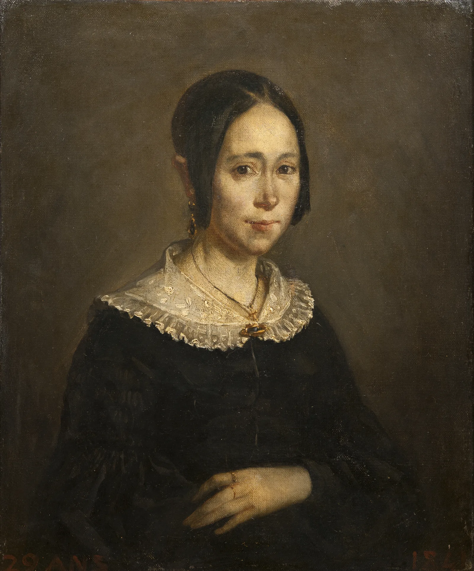 Madame Frigot Wall Art by Jean-François Millet - Canvas Print
