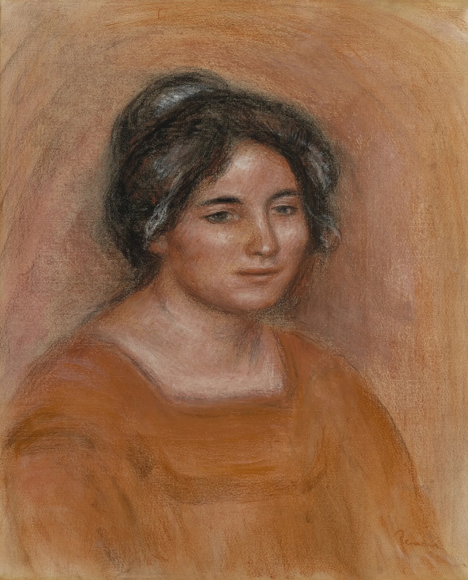 Gabrielle 2 Wall Art by Pierre-Auguste Renoir - Canvas Print