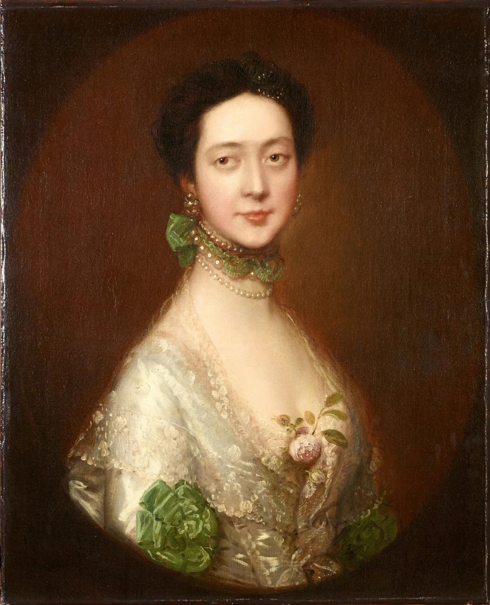 Mrs William Monck Wall Art by Thomas Gainsborough - Canvas Print