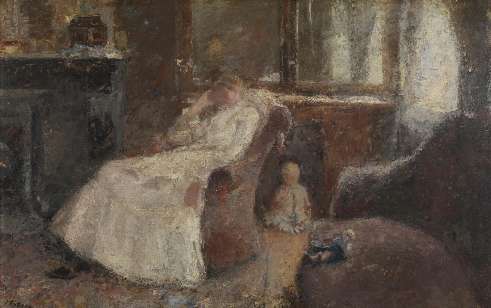 Annie Hall In Lissadell Kenley Wall Art by Jan Toorop - Canvas Print