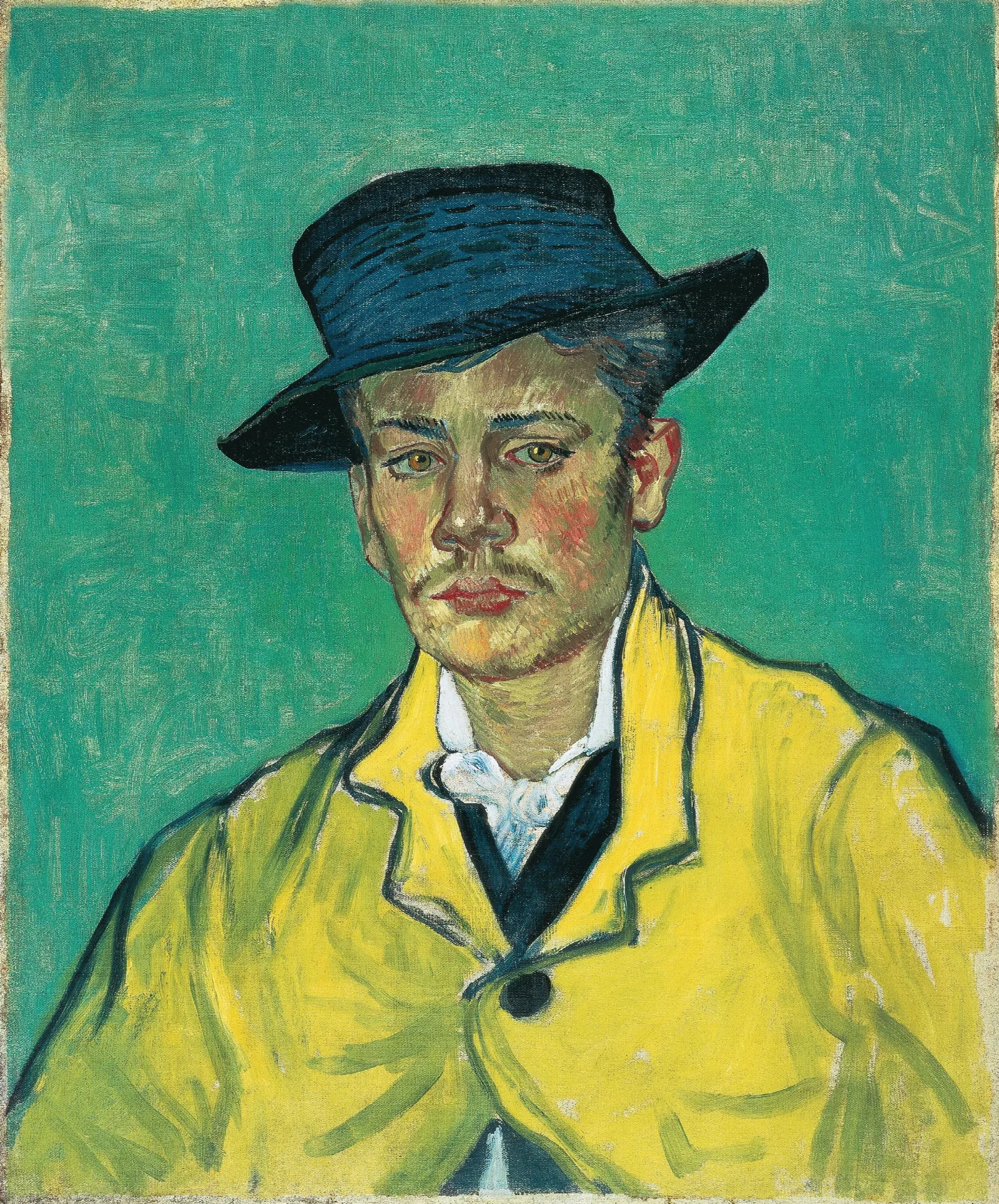 Portrait Of Armand Roulin 2 Wall Art by Vincent van Gogh - Canvas Print