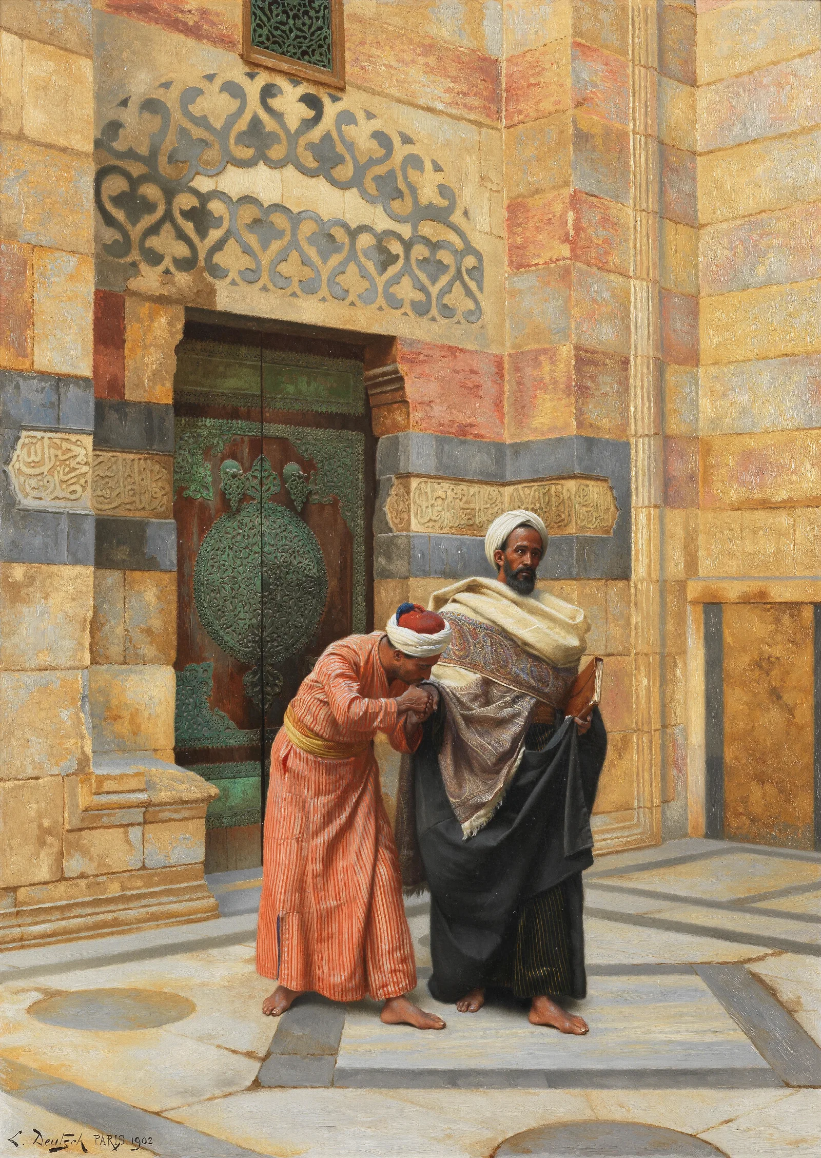 Respect Wall Art by Ludwig Deutsch - Canvas Print