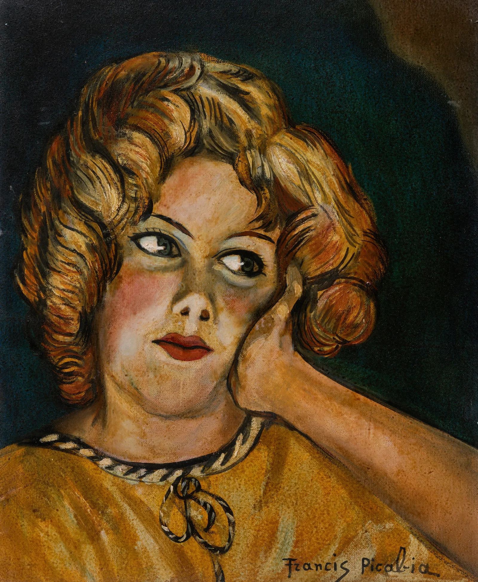 Figurative 235 by Francis Picabia (1946) Wall Art by Francis Picabia - Canvas Print