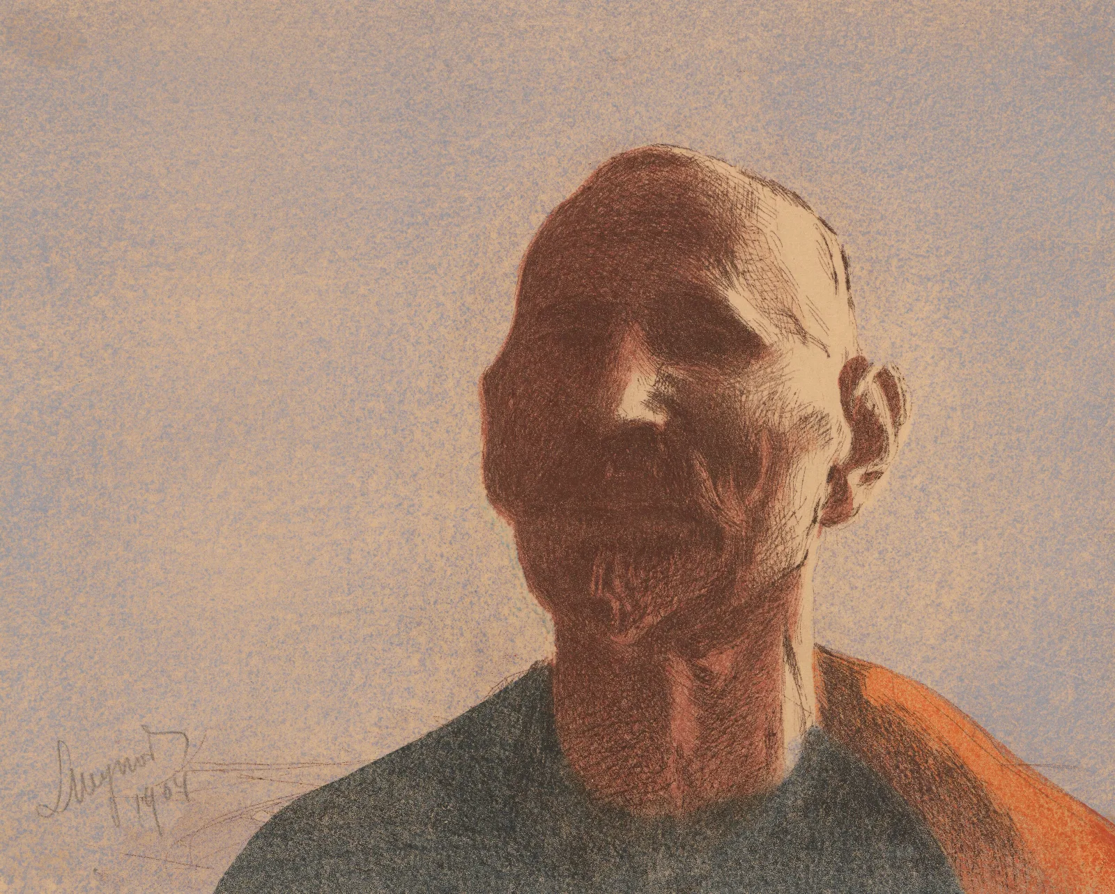 Self Portrait 858 Wall Art by Leon Wyczółkowski - Canvas Print