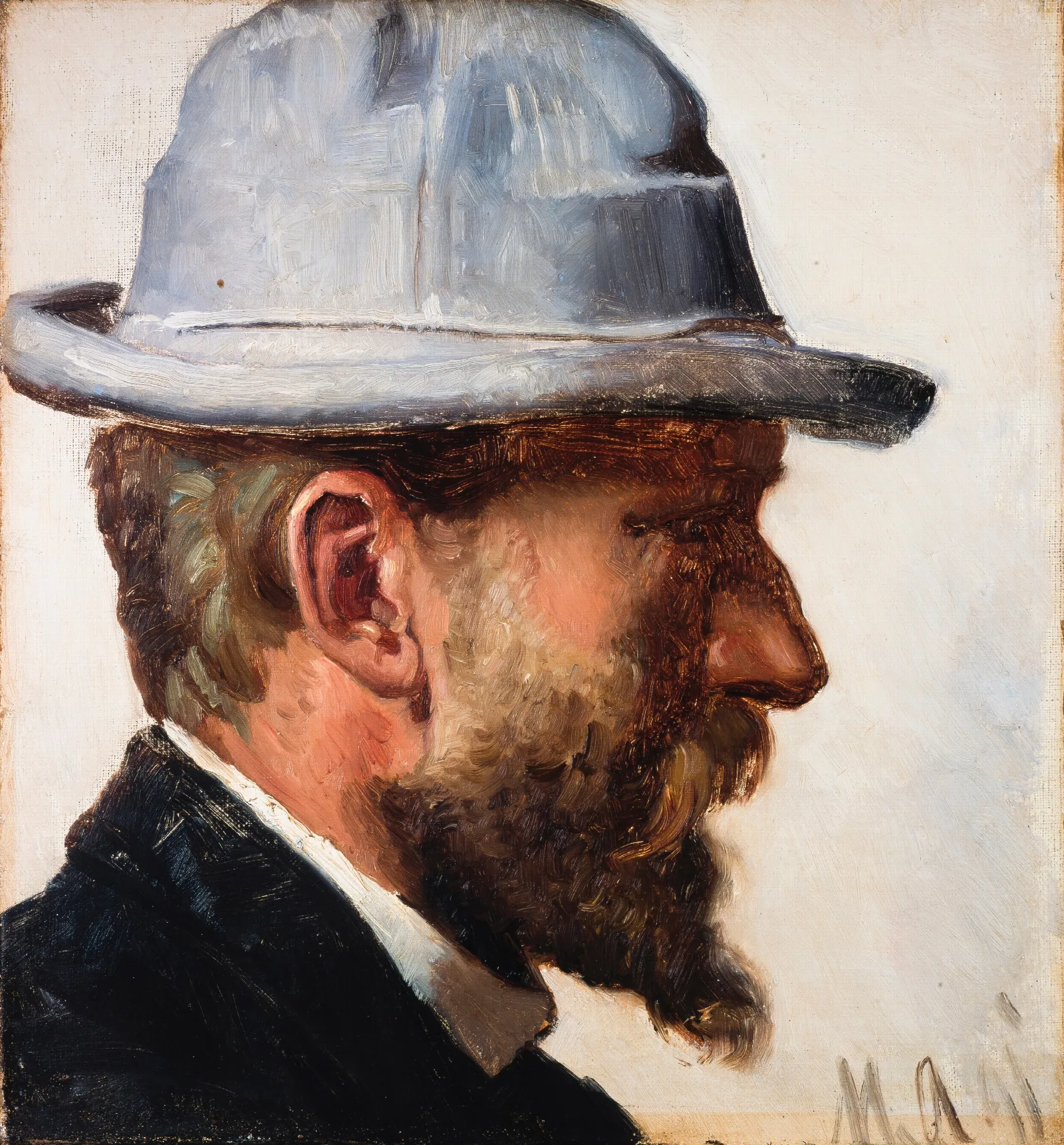 Niels Pedersen Mols Wall Art by Michael Ancher - Canvas Print