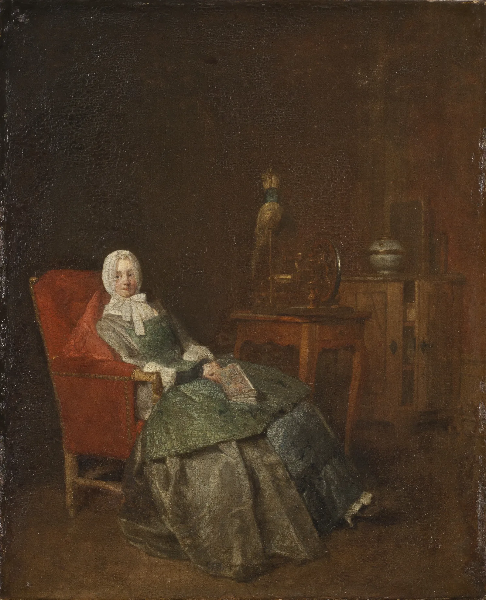 Domestic Pleasures Wall Art by Jean Siméon Chardin - Canvas Print
