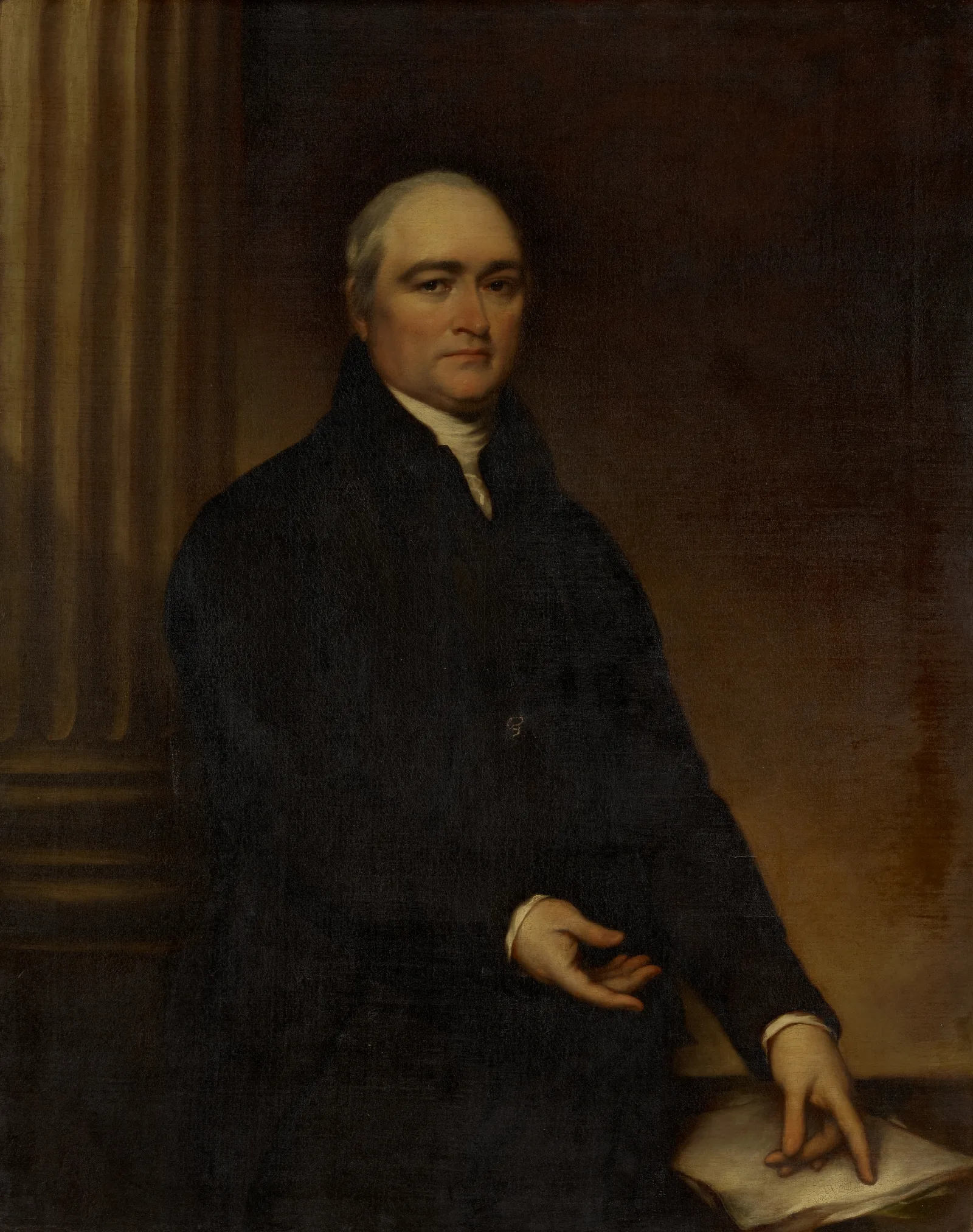 Timothy Dwight Wall Art by John Trumbull - Canvas Print