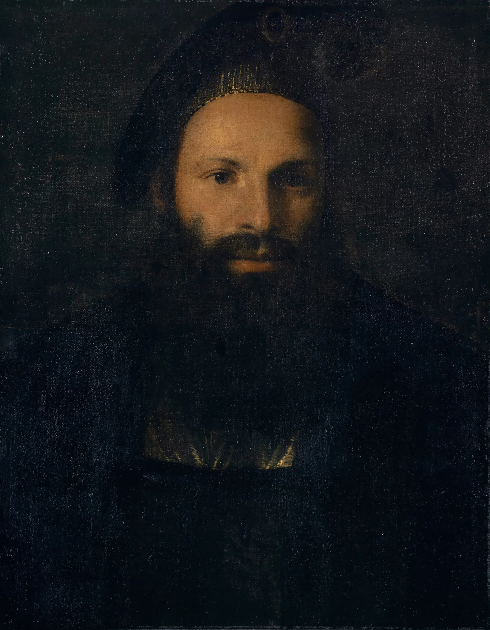 Portrait Of Pietro Aretino Wall Art by Titian - Canvas Print