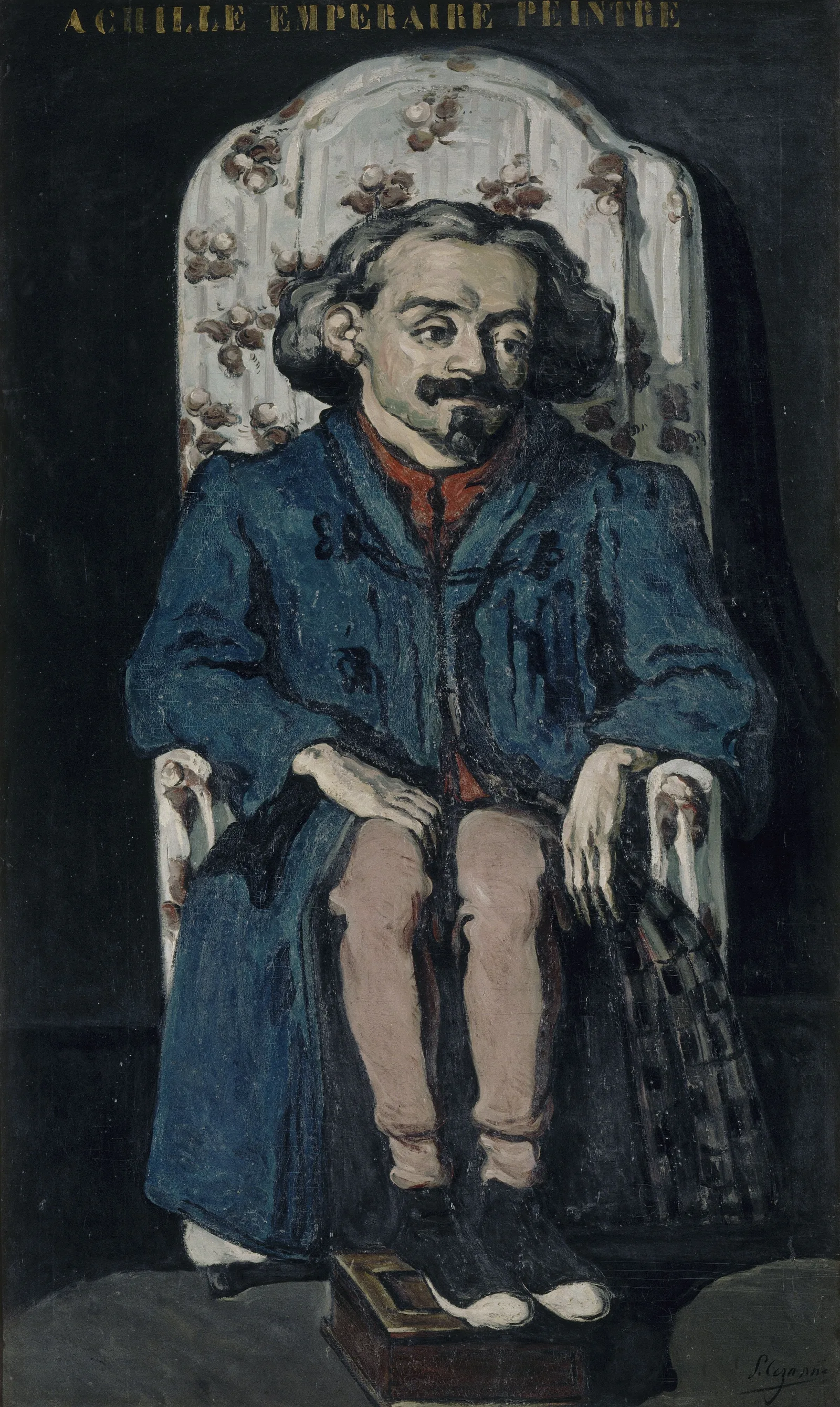 Achille Emperaire Wall Art by Paul Cézanne - Canvas Print