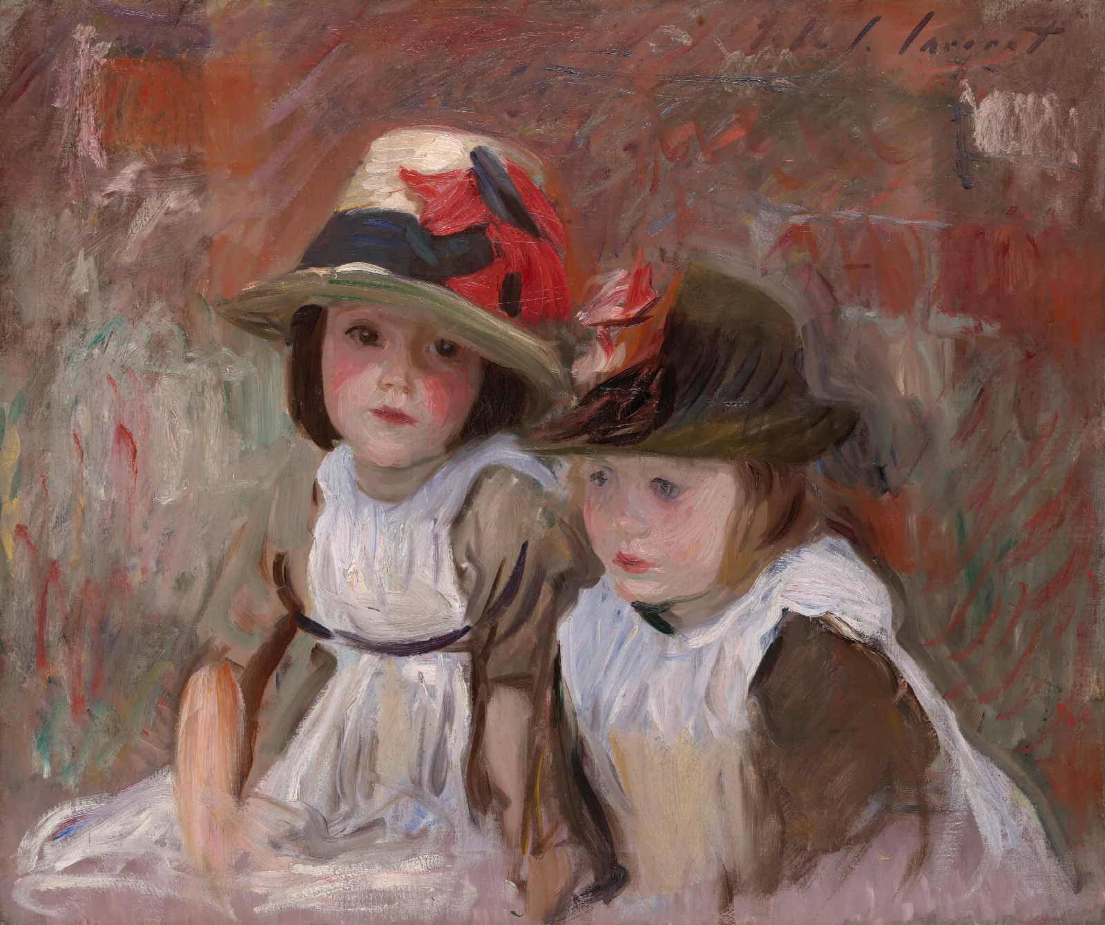 Village Children Wall Art by John Singer Sargent - Canvas Print