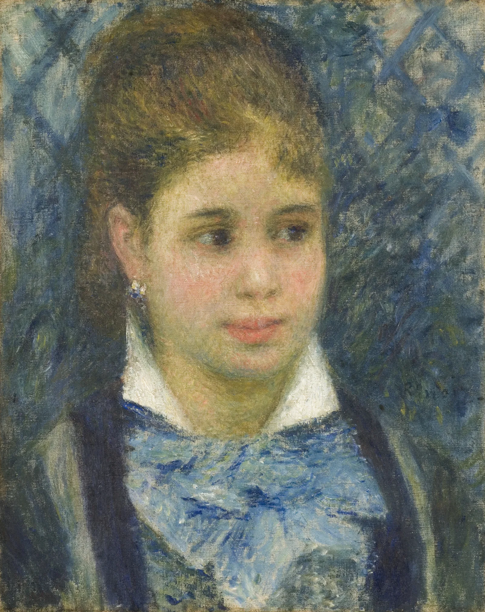 Young Parisian Wall Art by Pierre-Auguste Renoir - Canvas Print