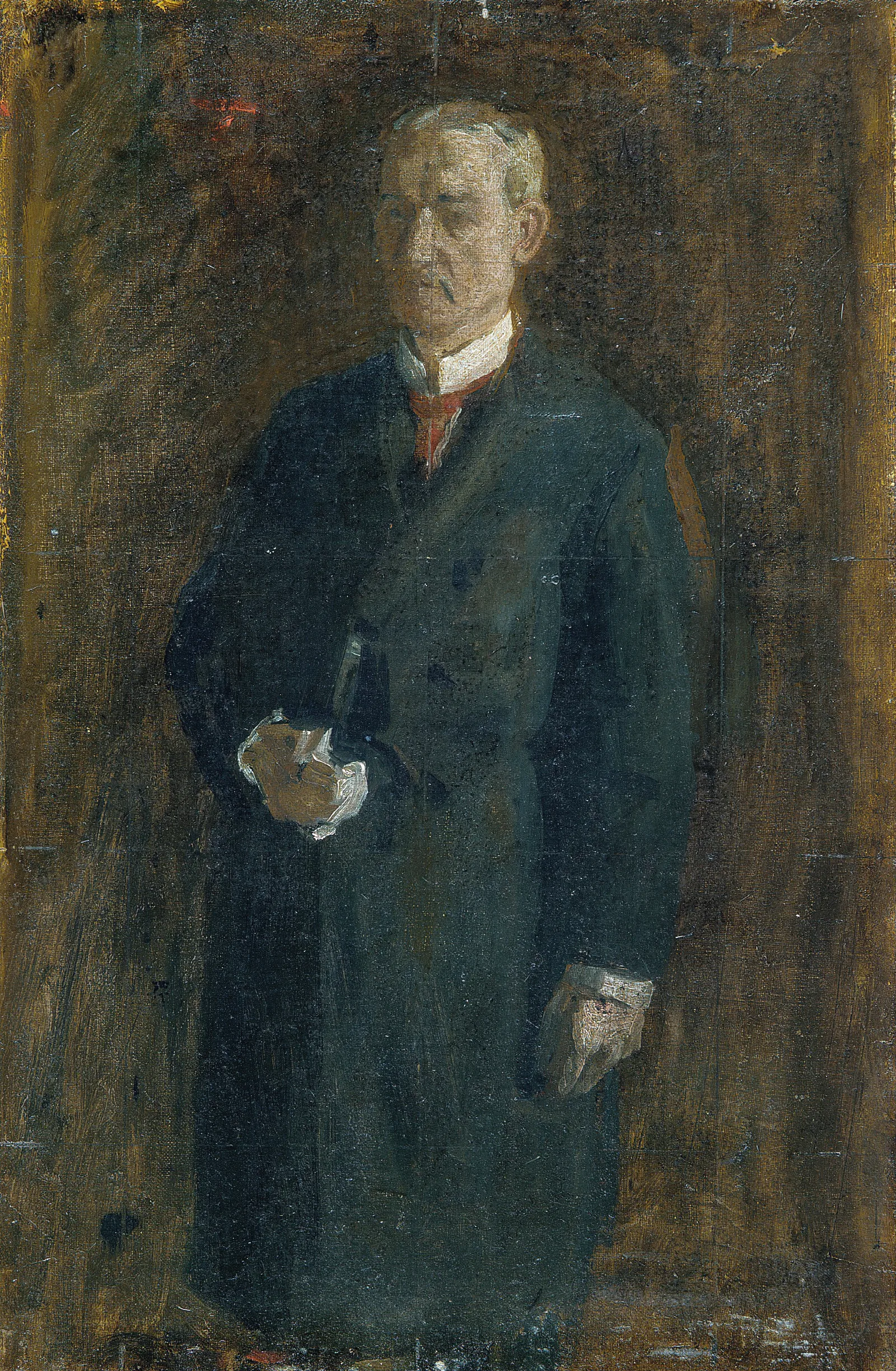 James Macalister Sketch Wall Art by Thomas Eakins - Canvas Print