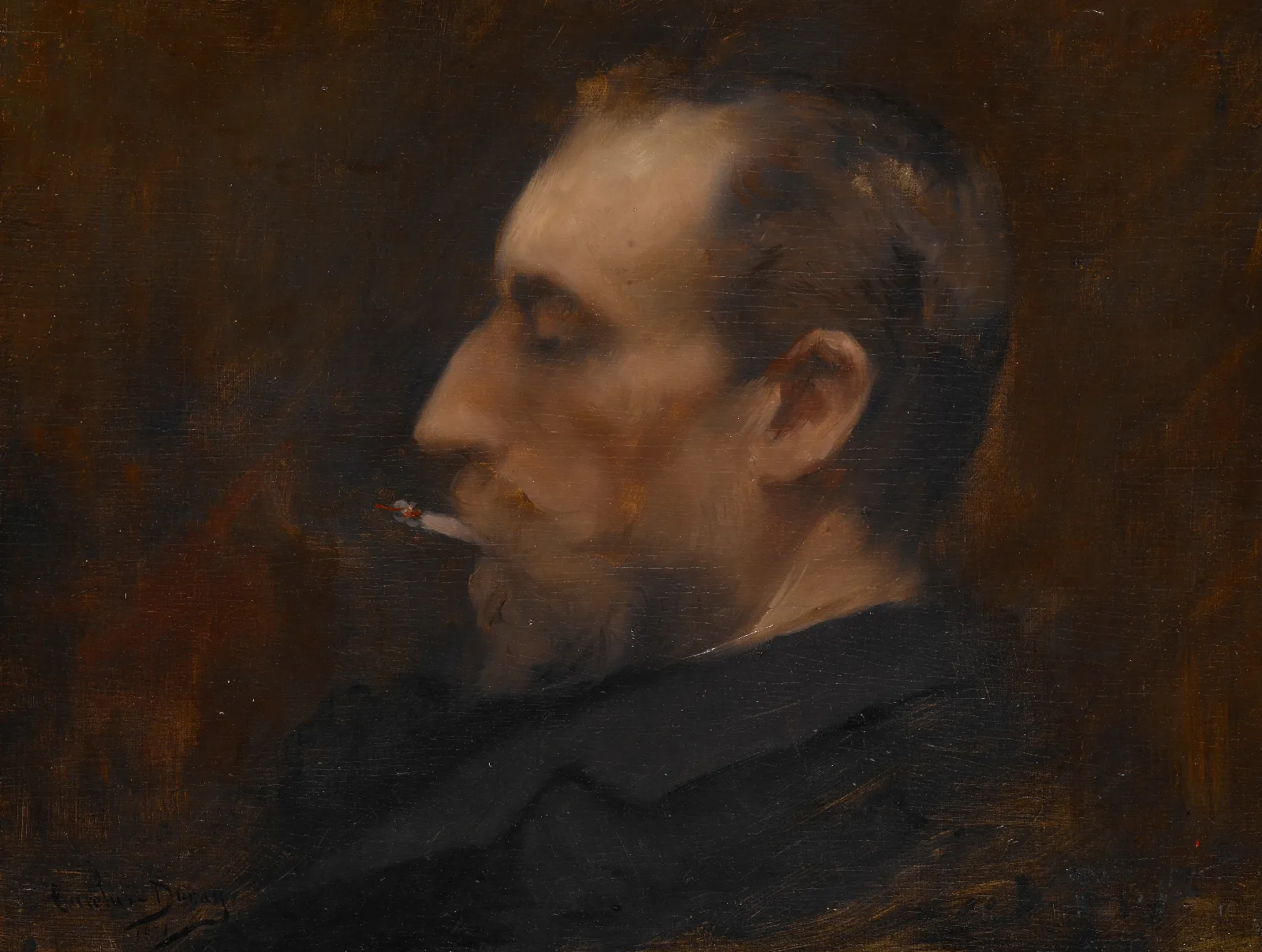 Portrait Of A Man 379 Wall Art by Carolus-Duran - Canvas Print