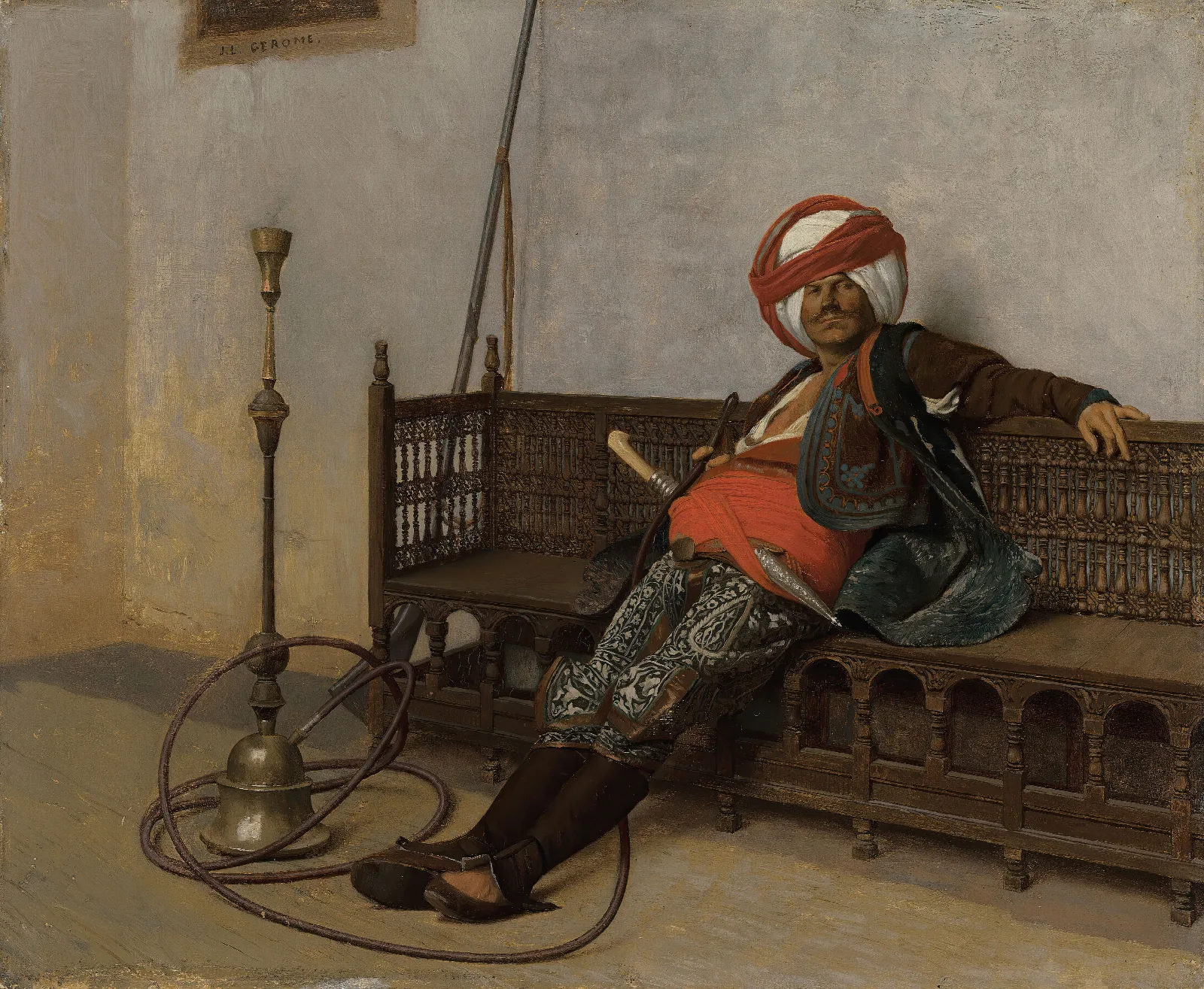 Chef Arnaute Wall Art by Jean-Léon Gérôme - Canvas Print