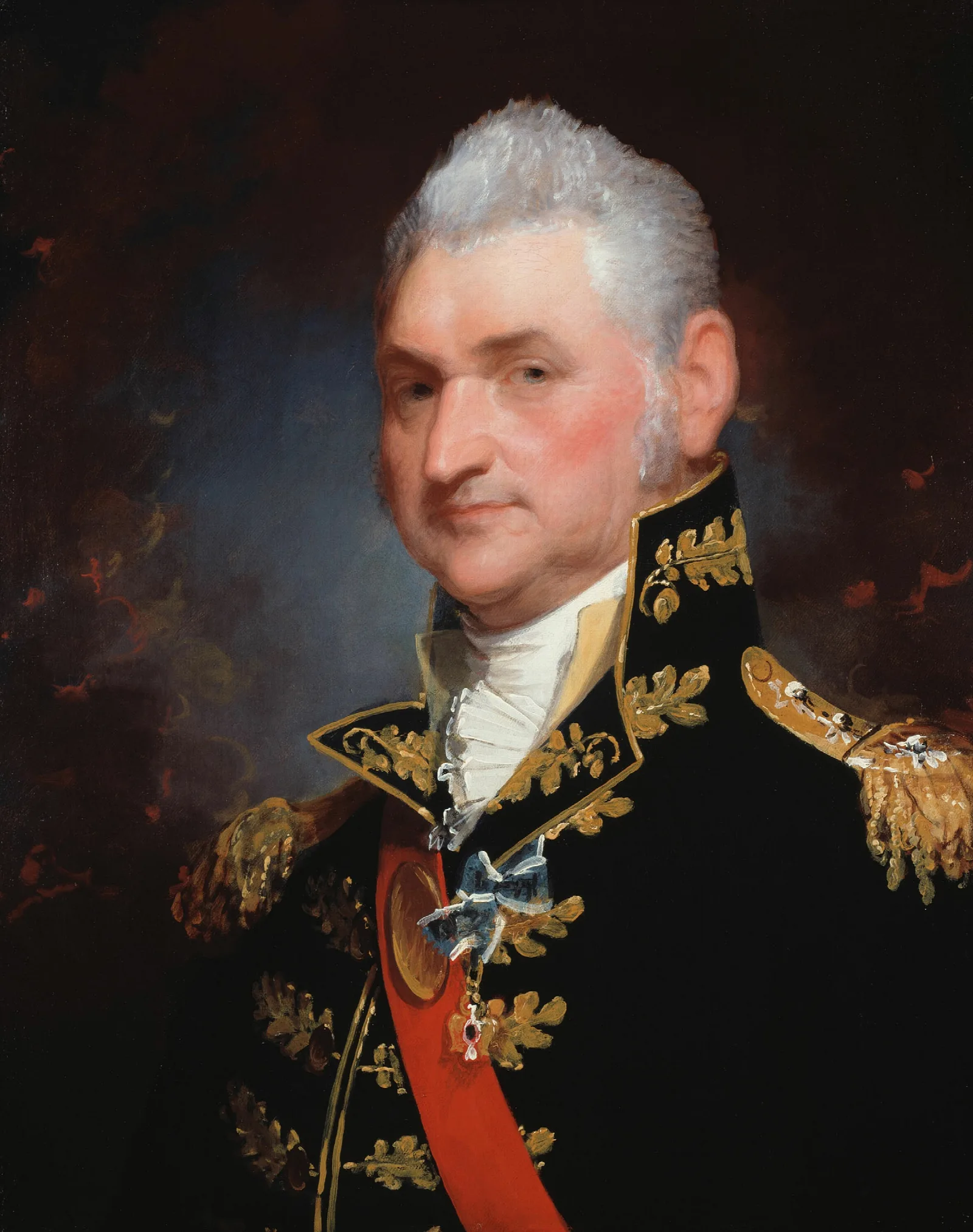 Major General Henry Dearborn Wall Art by Gilbert Stuart - Canvas Print
