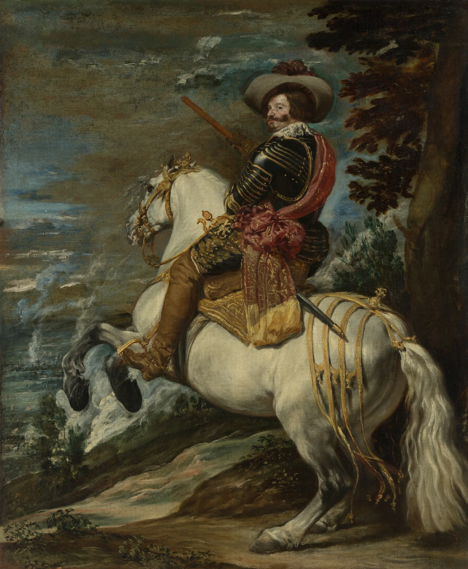 Don Gaspar De Guzman 1587 1645 Count Duke Of Olivares Wall Art by Diego Velázquez - Canvas Print