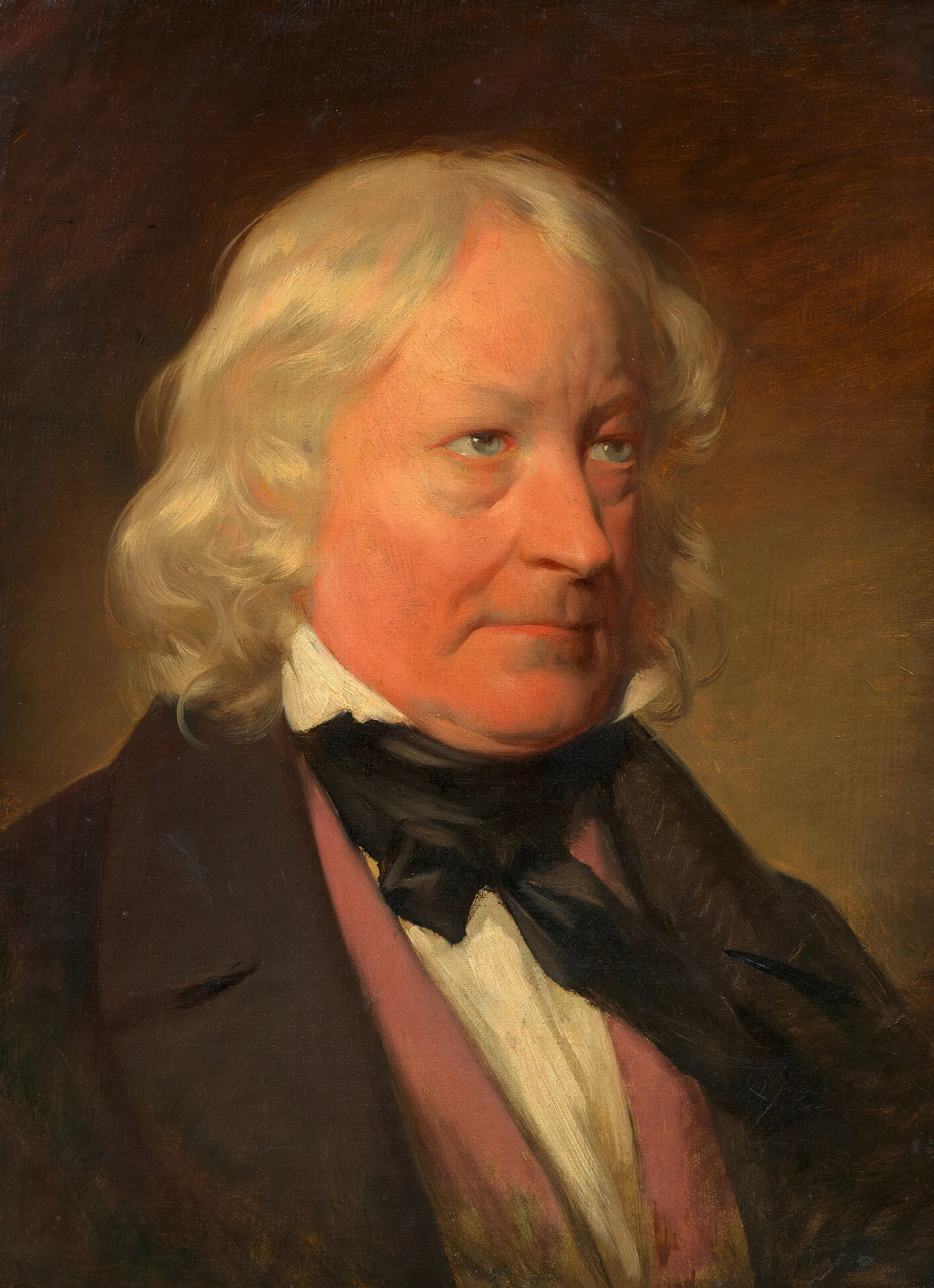 Bertel Thorwaldsen Bildhauer Wall Art by Friedrich von Amerling - Canvas Print
