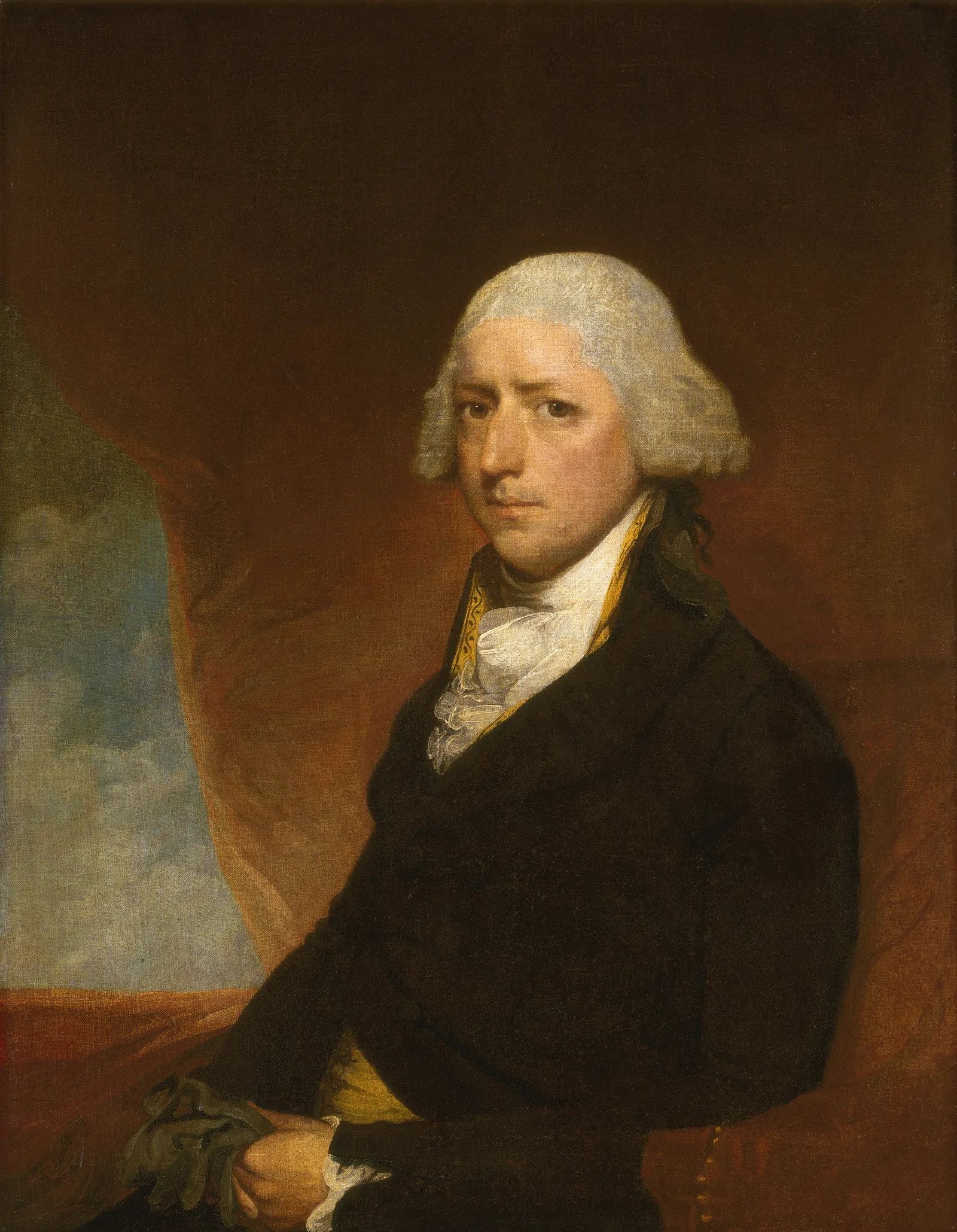 John Ashe Wall Art by Gilbert Stuart - Canvas Print
